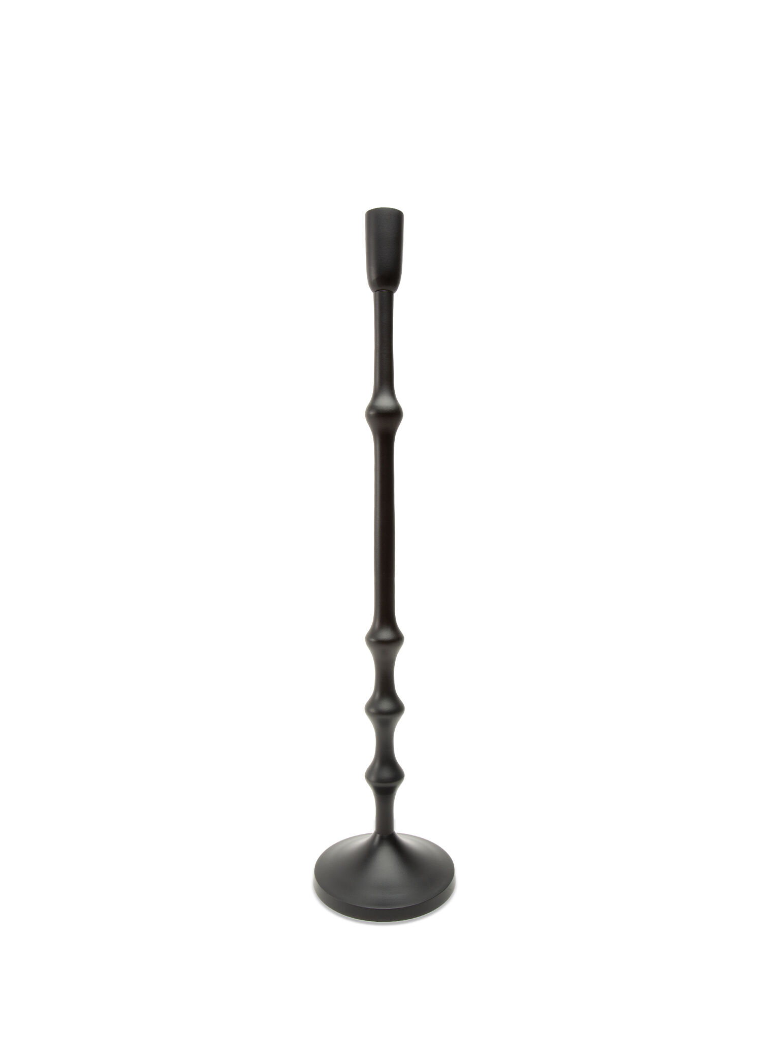 Semut Siyah Ahşap Mumluk 60 cm