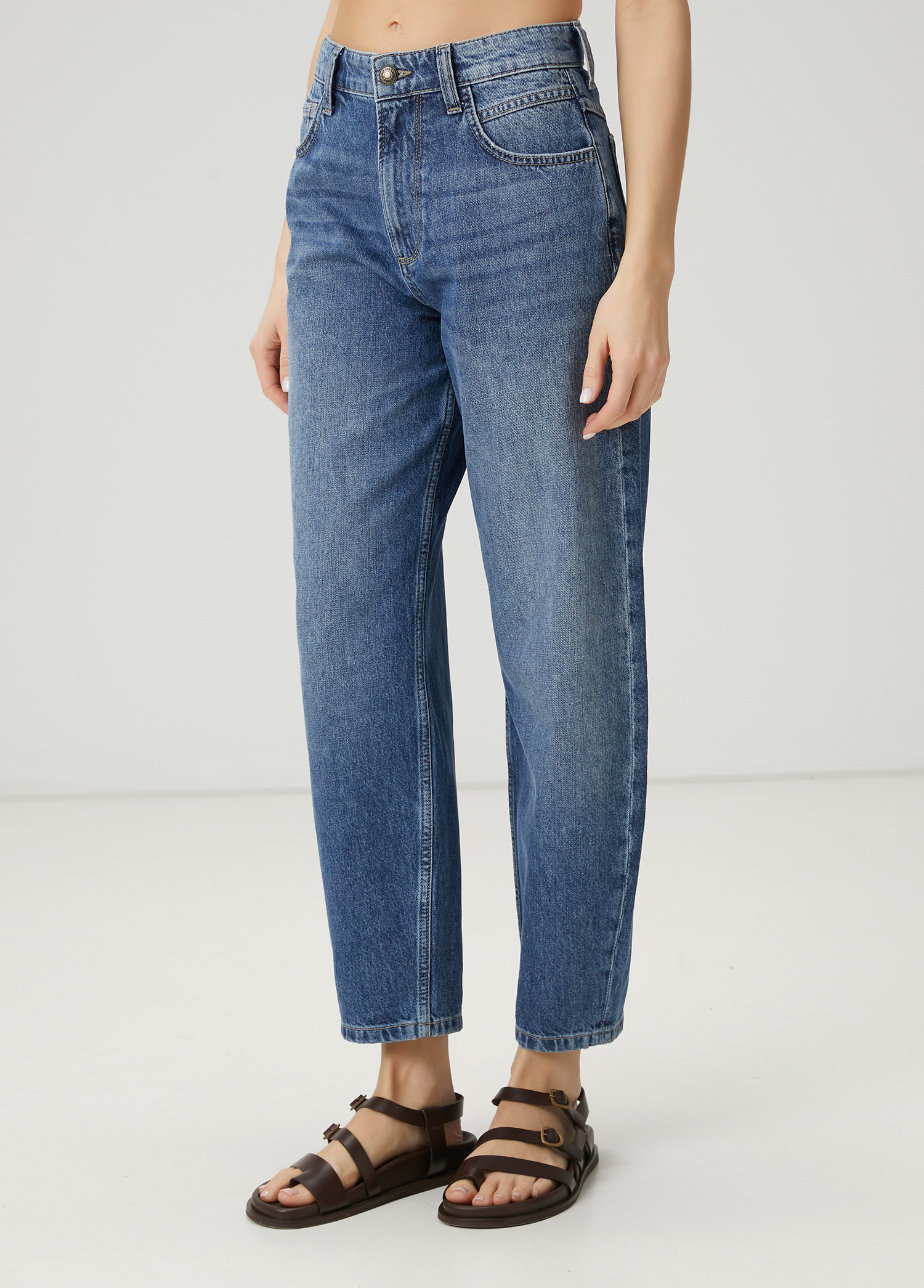 Basic Fit Mavi Jean Pantolon_3