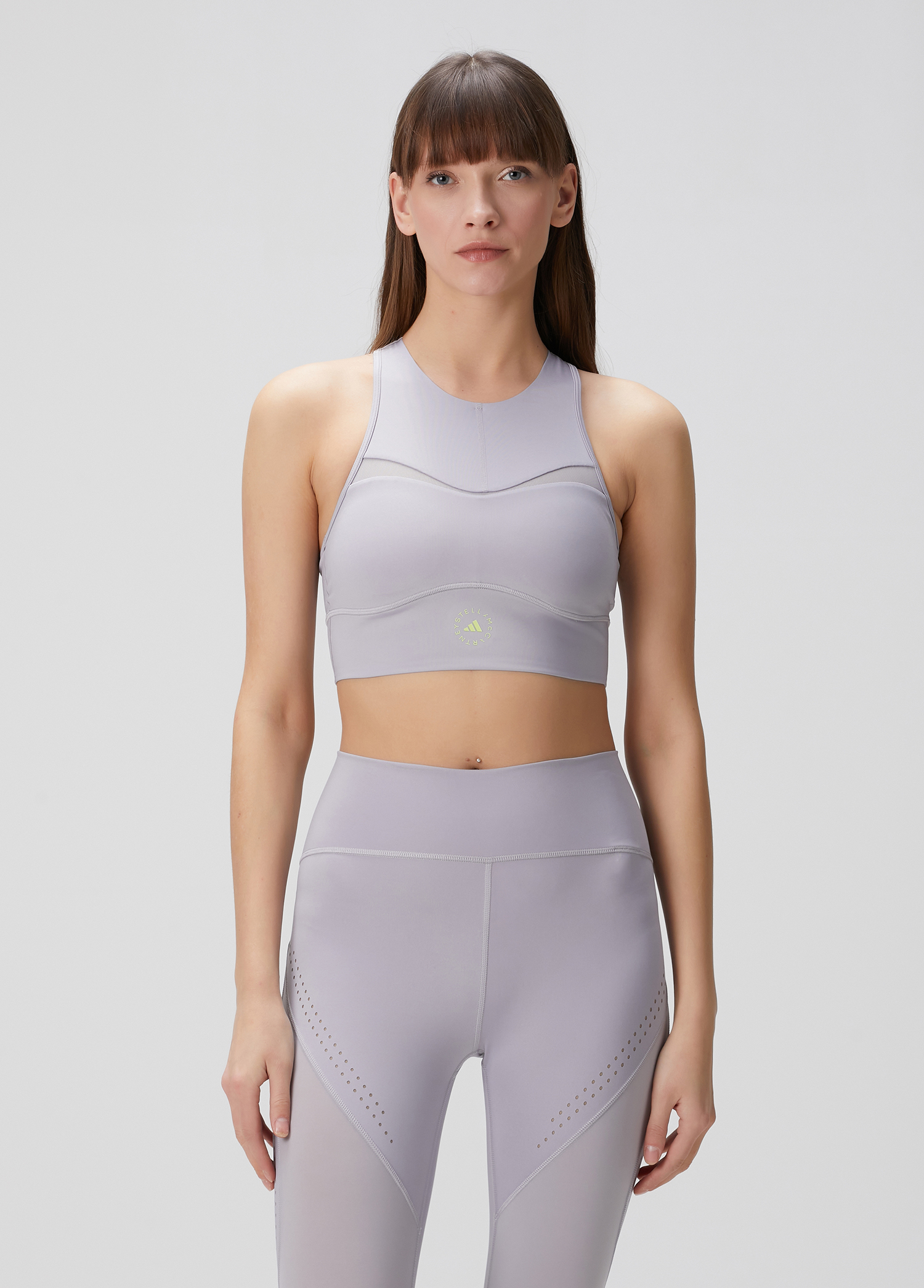 by Stella Mccartney Training Gri Crop Üst