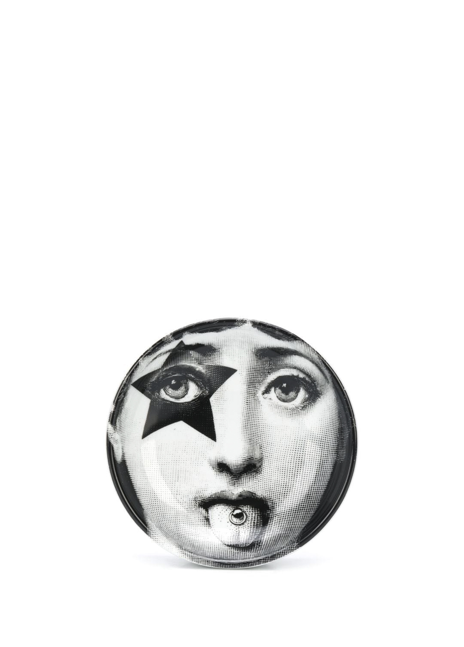 Fornasetti No 38 Yüz Baskılı Porselen Kül Tablası