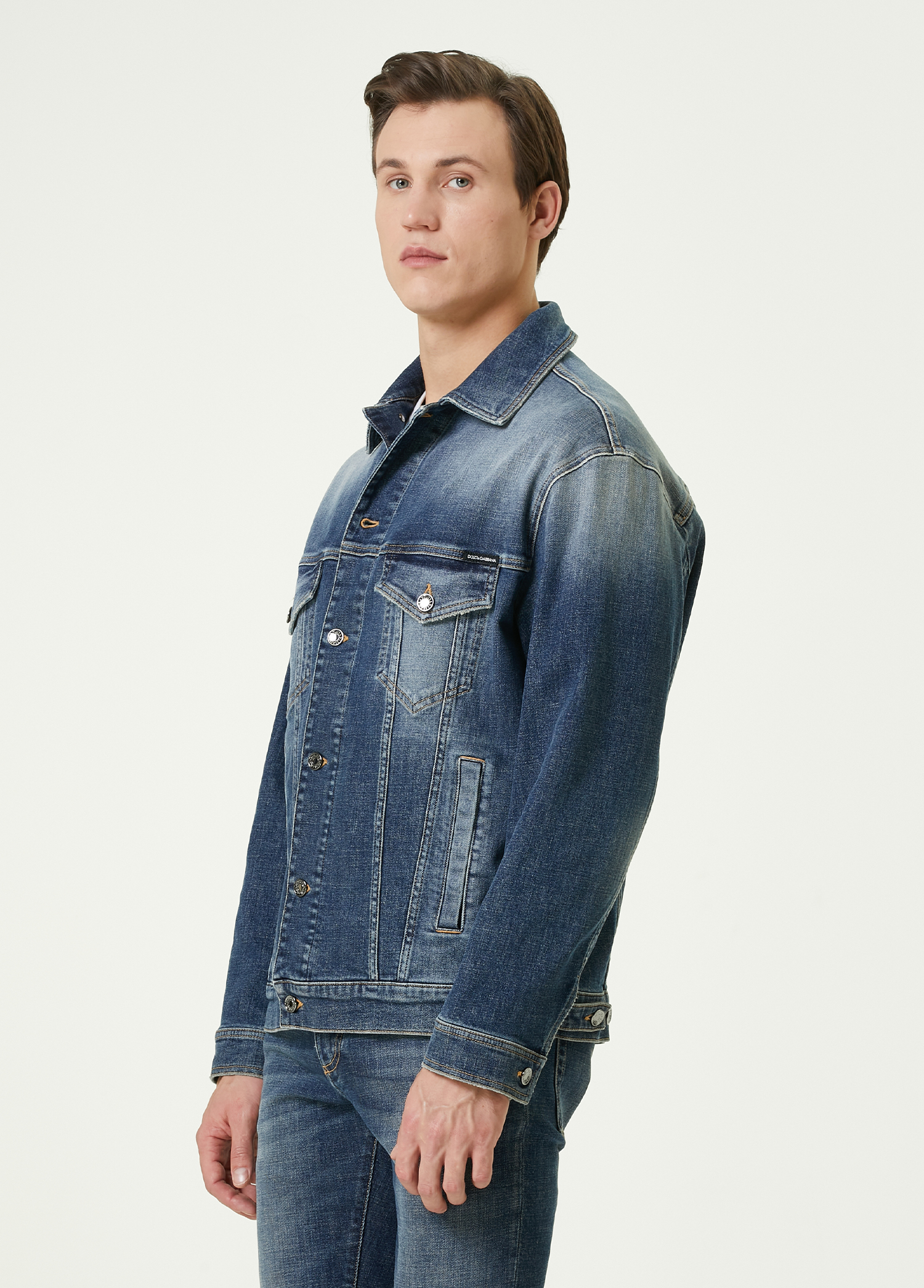 Beymen Mavi Denim Ceket. 3 Beymen Mavi Denim Ceket. 3