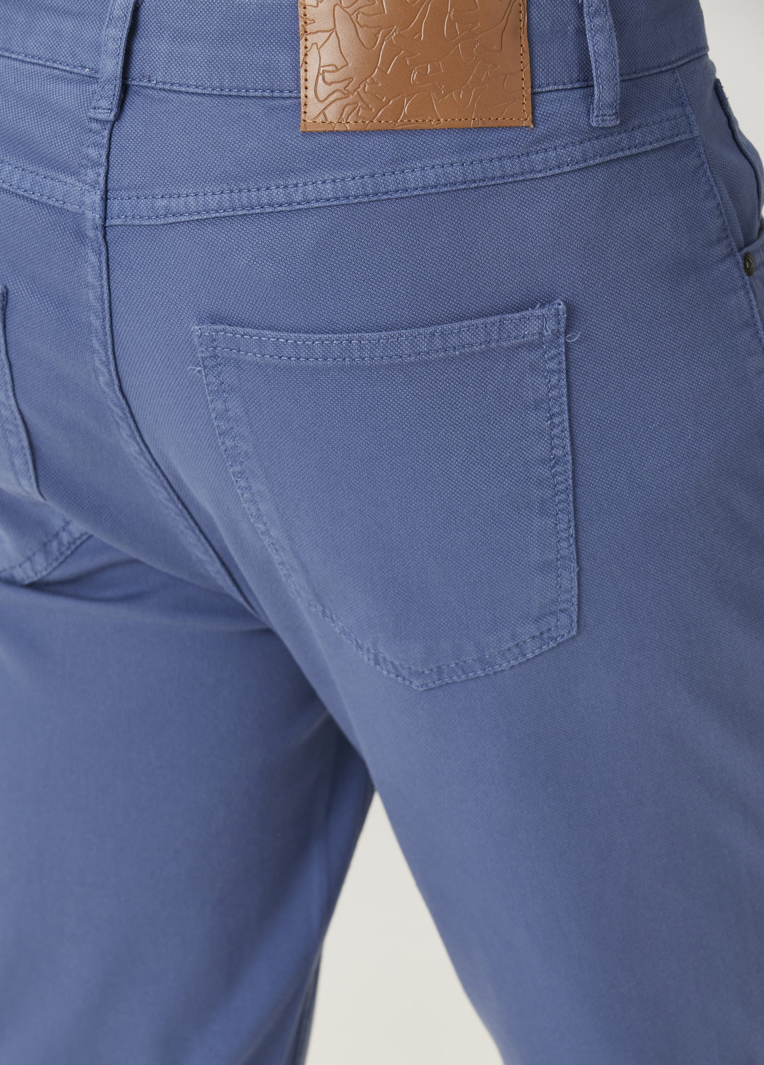 Slim Fit Mavi Pantolon_4