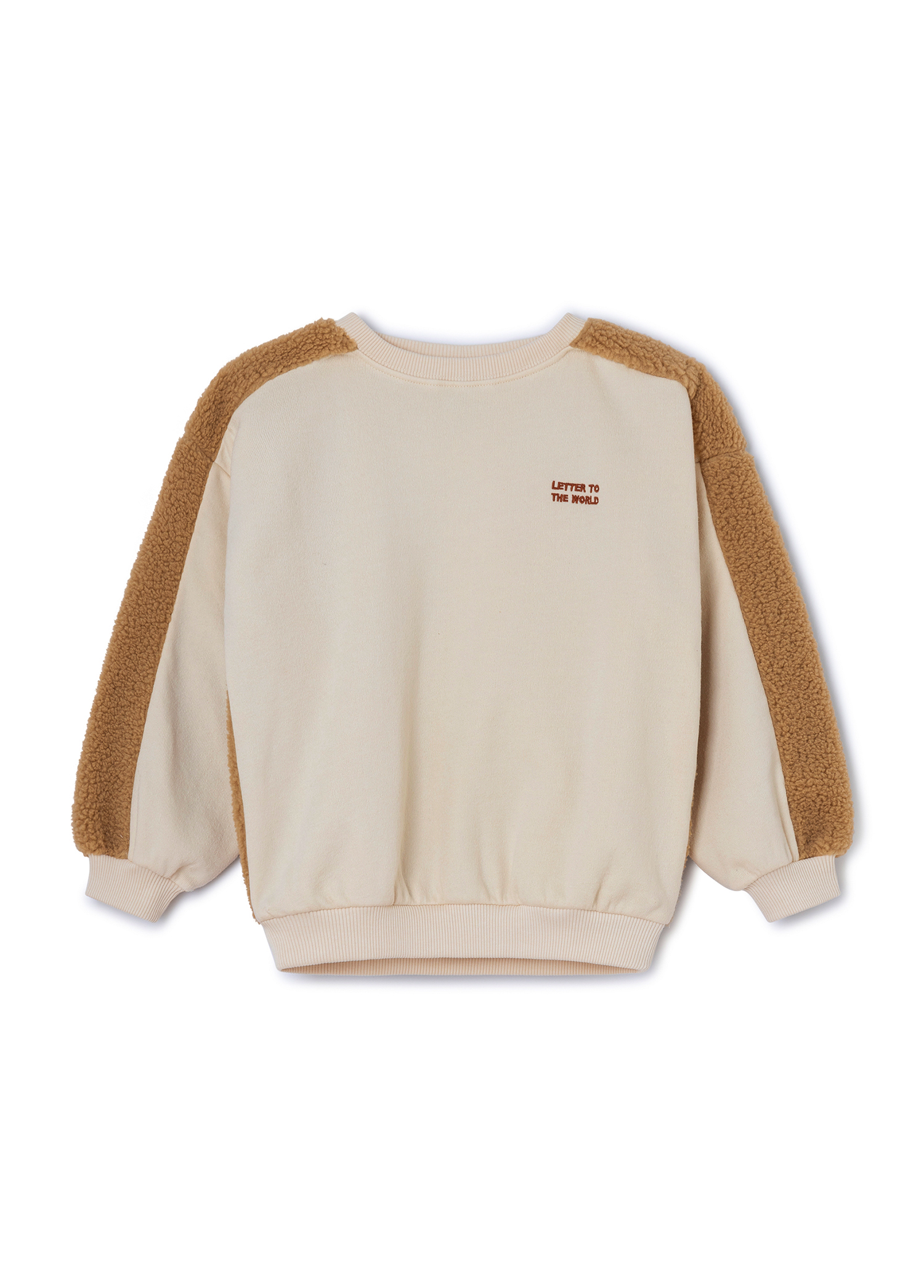 Biel Bej Unisex Çocuk Organik Pamuk Sweatshirt