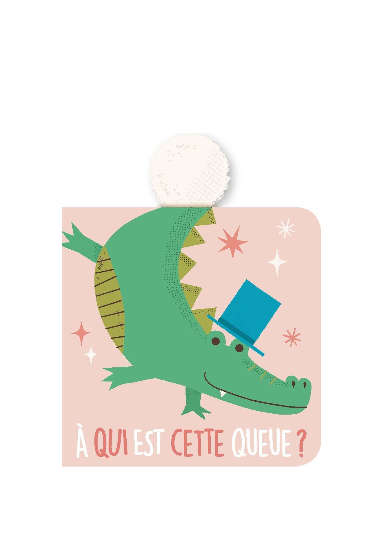 A qui est cette queue? Le crocodile Çocuk Yabancı Dil Kitabı