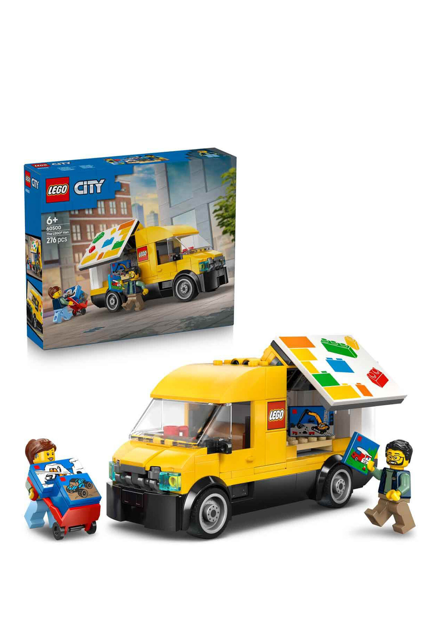 Lego - City: Pickup Truck 276-Piece Age 6+ Minifigure Building Toy 60500