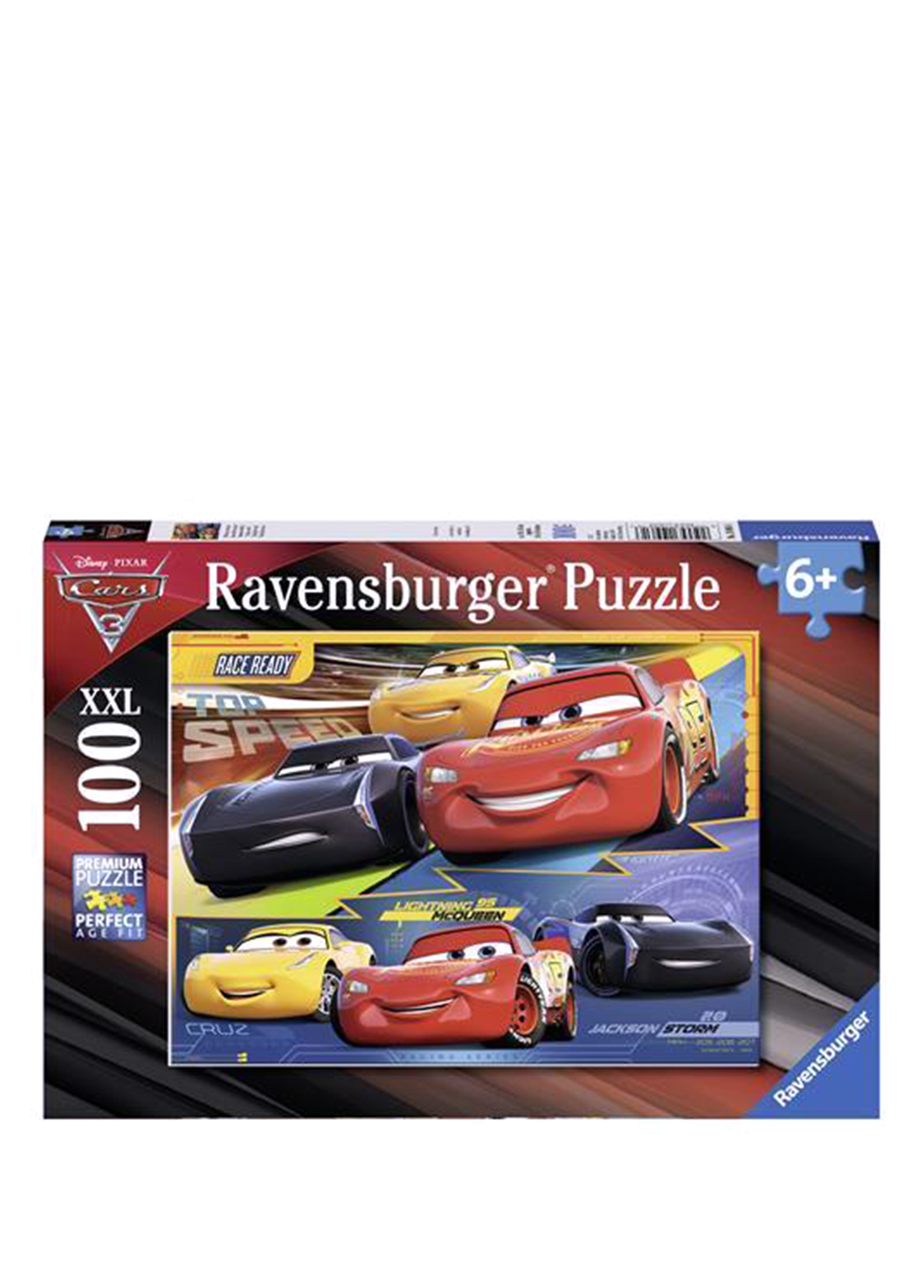 Walt Disney Cars 3- 100 Parça Çocuk Puzzle 109616