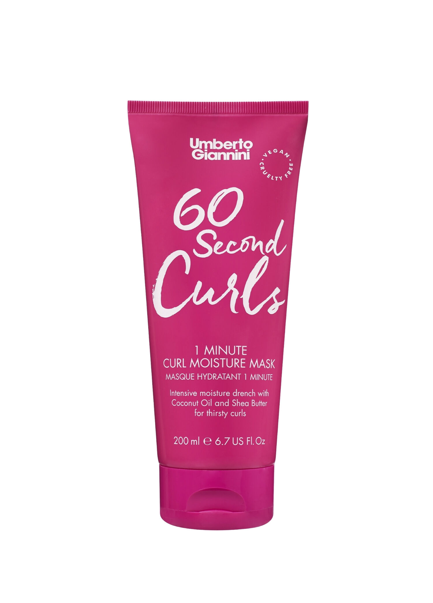 60 Second Curls Mask Kıvırcık Saçlar İçin Nemlendirici Saç Maskesi 200 ml