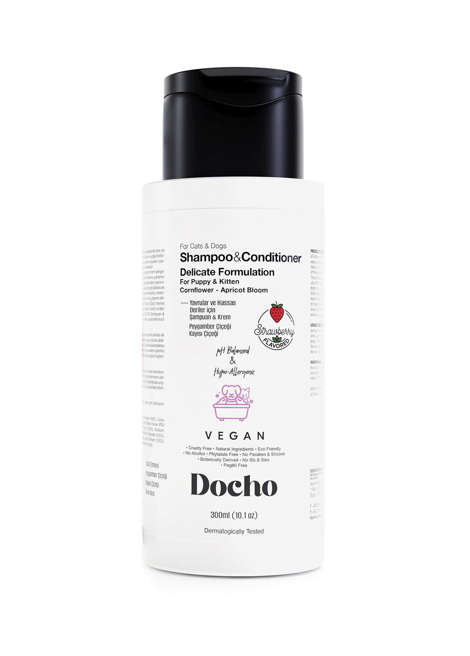 Delicate Hassas Derili Yavru Kedi Köpek Şampuan ve Kremi 300 ml