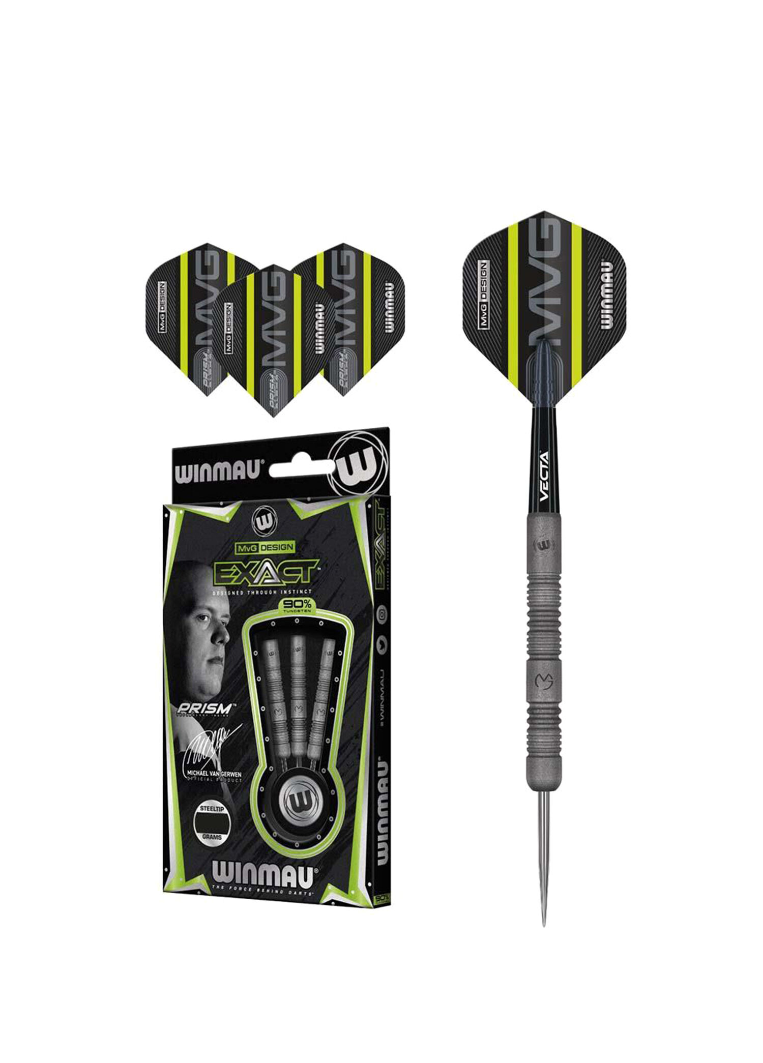 MVG Exact %90 Tungsten Çelik Uçlu Dart Oku