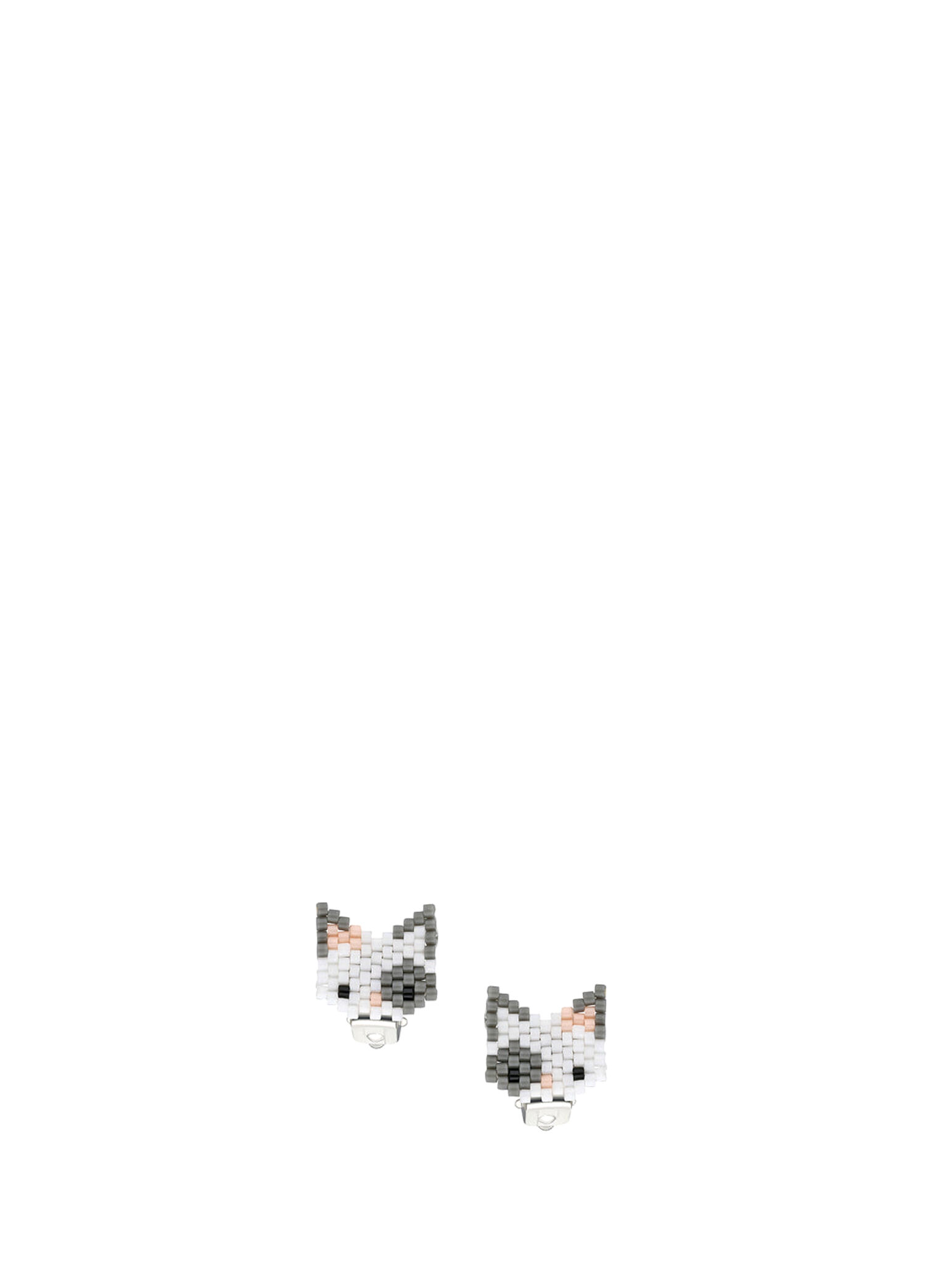 Miyuki Gri Kedi Kız Çocuk Küpe