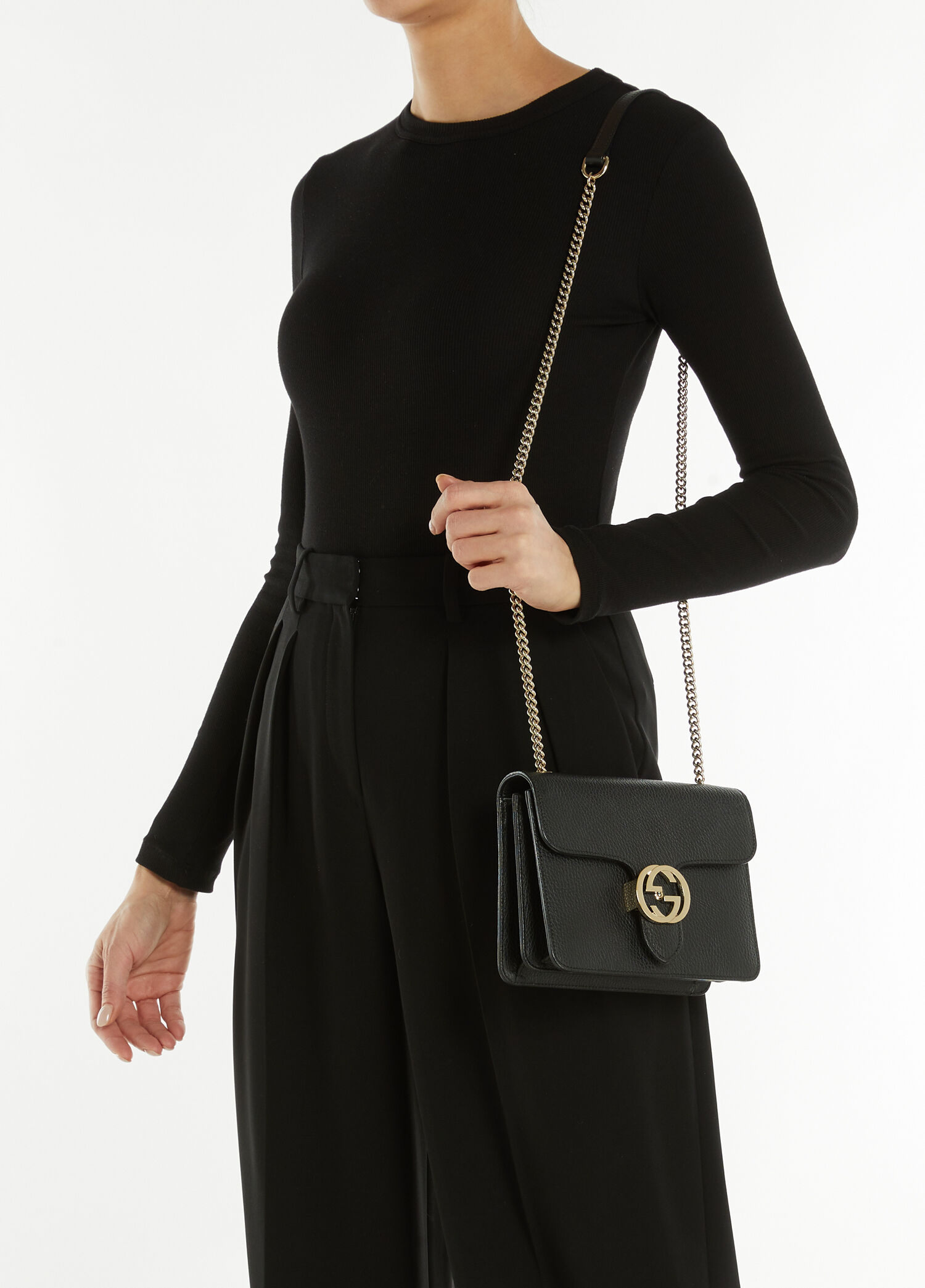 Beymen Reborn - Gucci Interlocking G Chain Çanta - Siyah