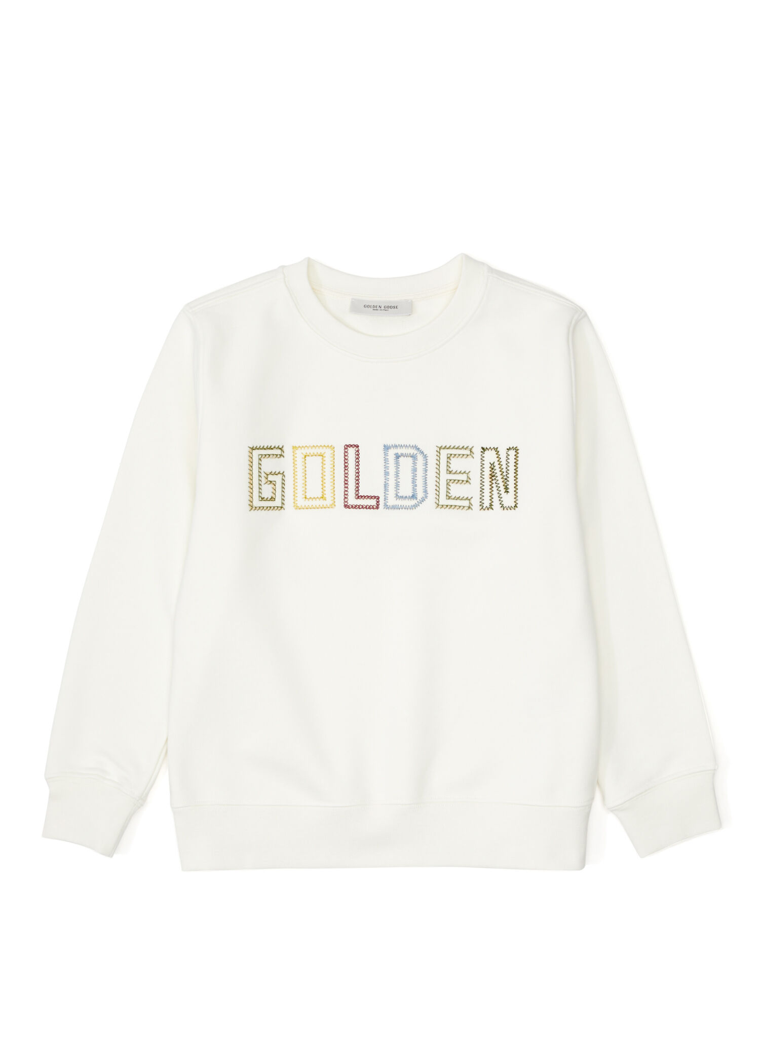 Beyaz Unisex Çocuk Sweatshirt