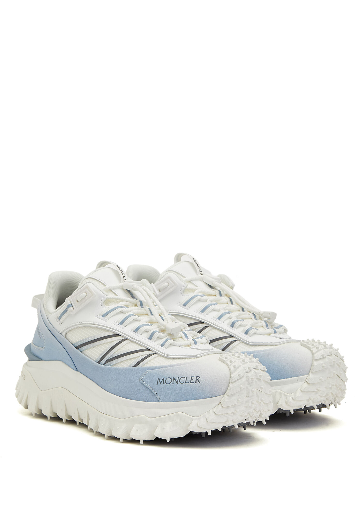 Moncler Mavi-Beyaz Erkek Trailgrip Mavi Beyaz Erkek Sneaker