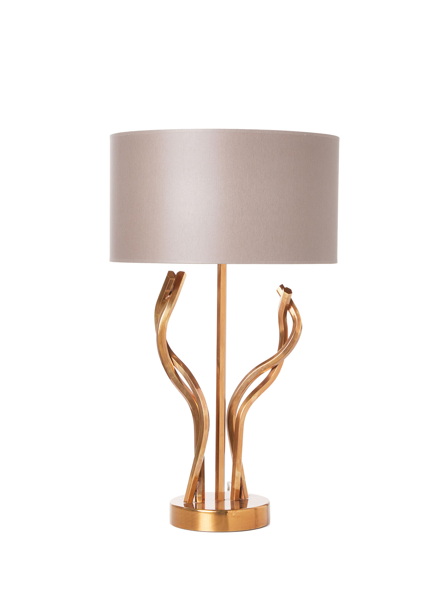 Velora Gold Pirinç Abajur
