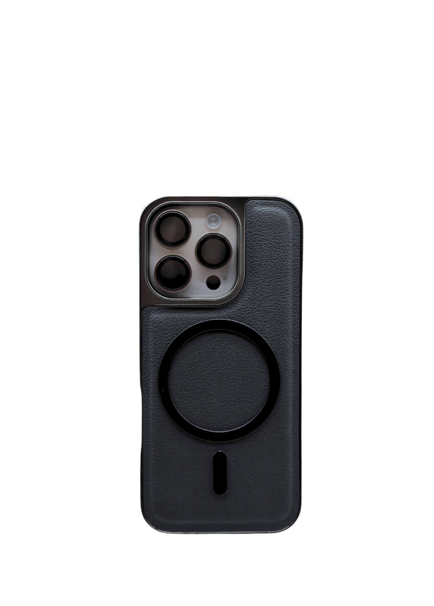 Arcave iPhone 16 Pro Max Magsafe Uyumlu Siyah Telefon Kılıfı