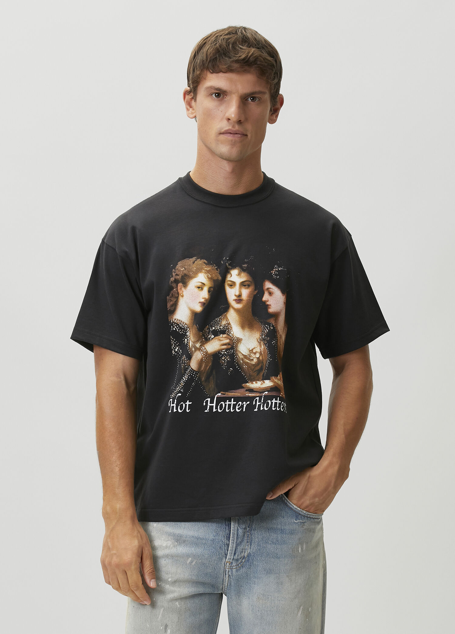P Domrebel Hottest Black T Shirt