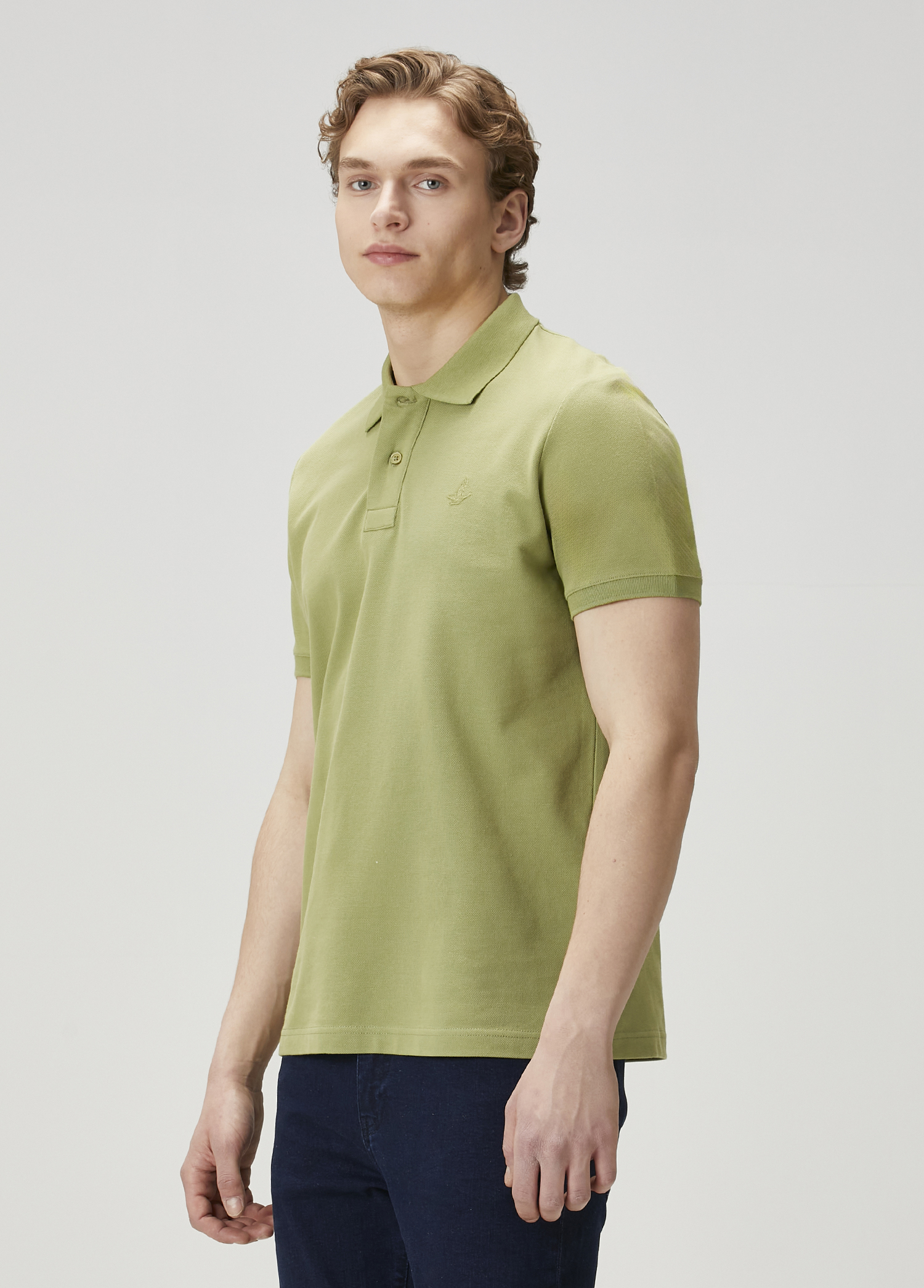 Yeşil Polo t-shirt_1