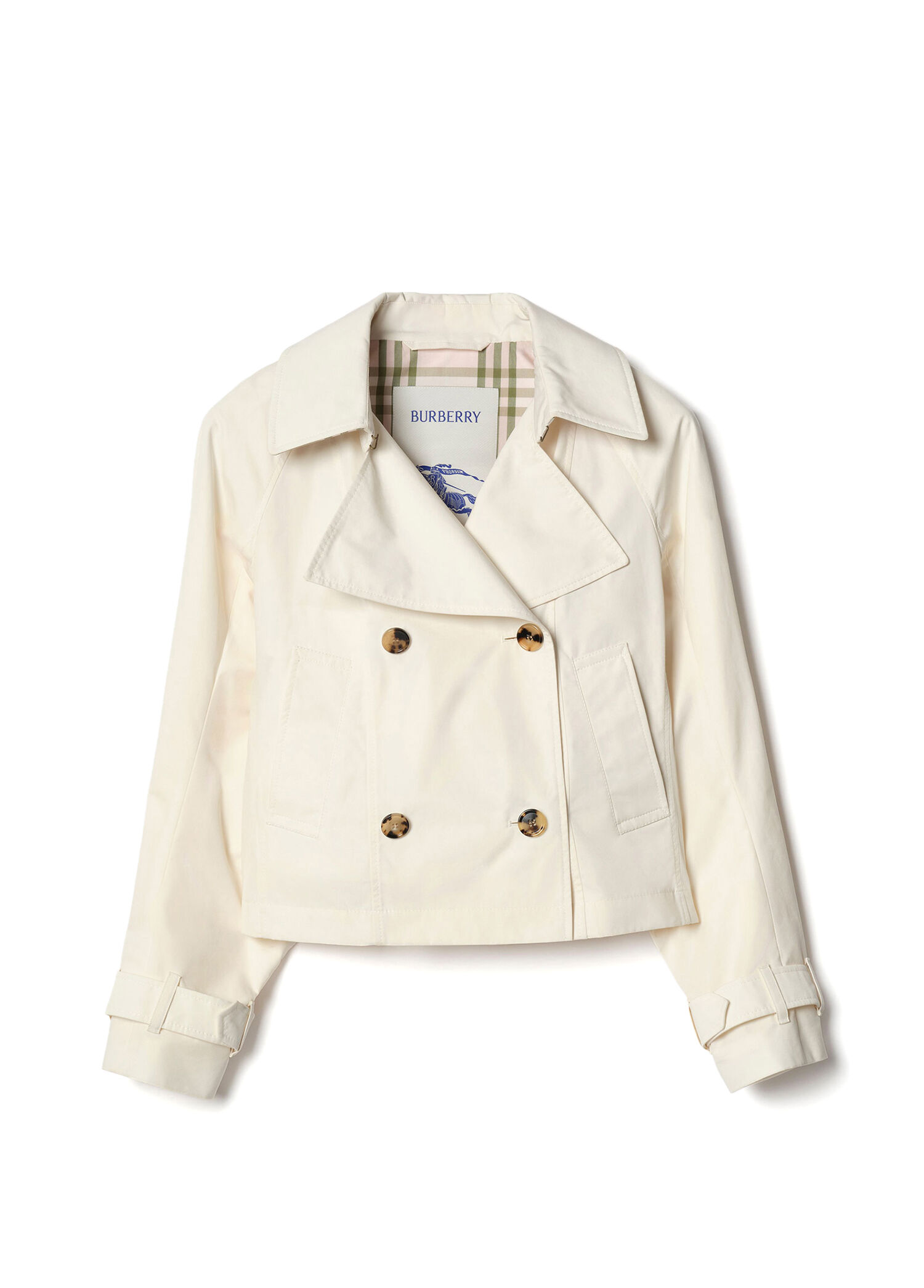 Cropped Lightweight Ladybrook Beyaz Kadın Mont