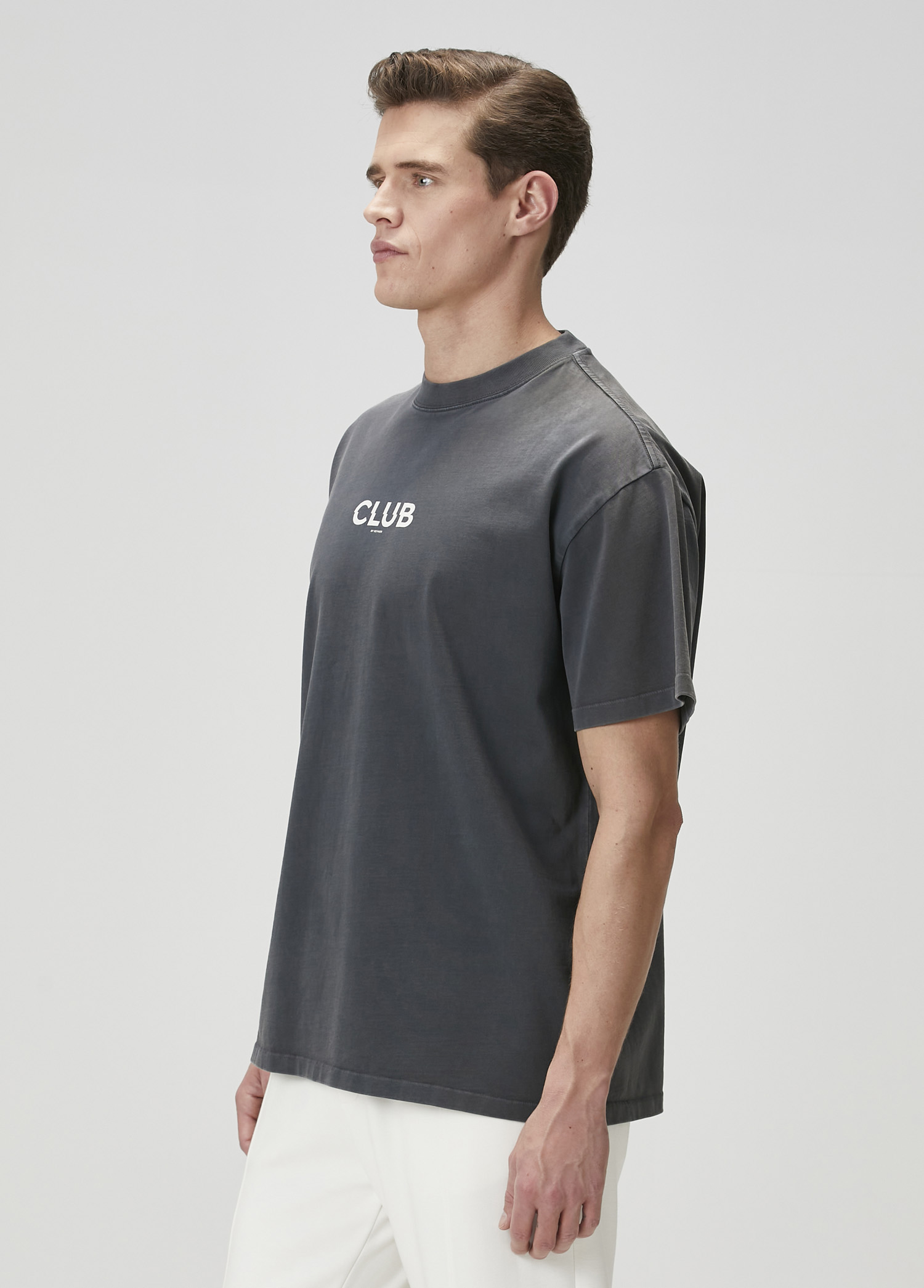 Antrasit Oversize T-shirt_3