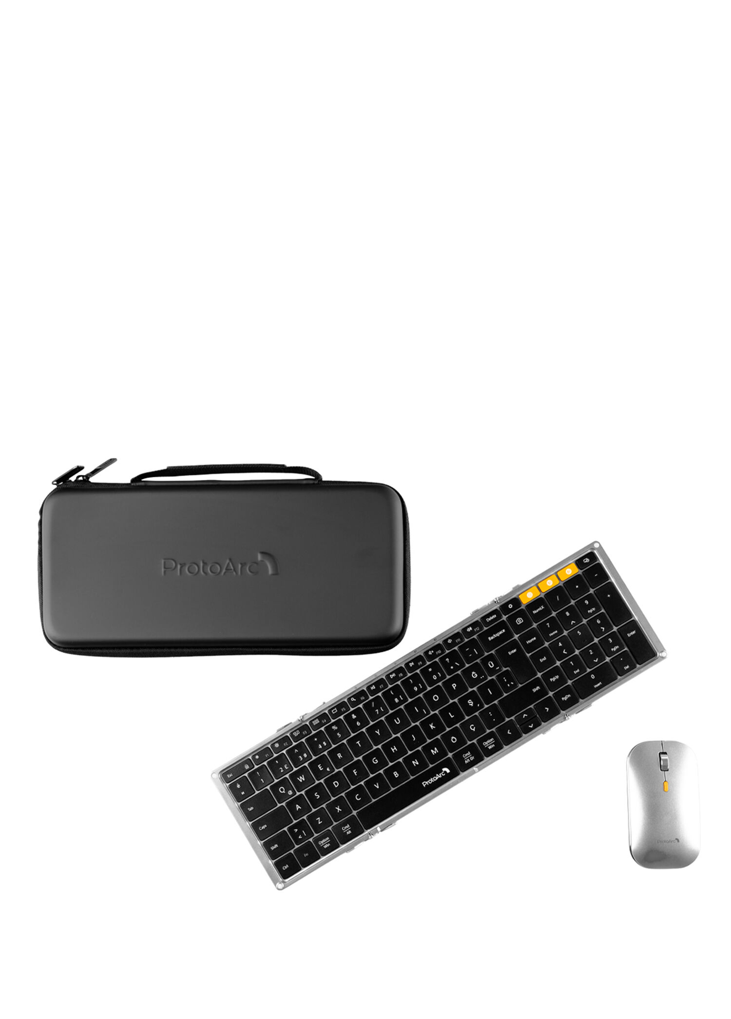 XKM01 Siyah Gümüş Kablosuz Türkçe Klavye Mouse Seti CP016850