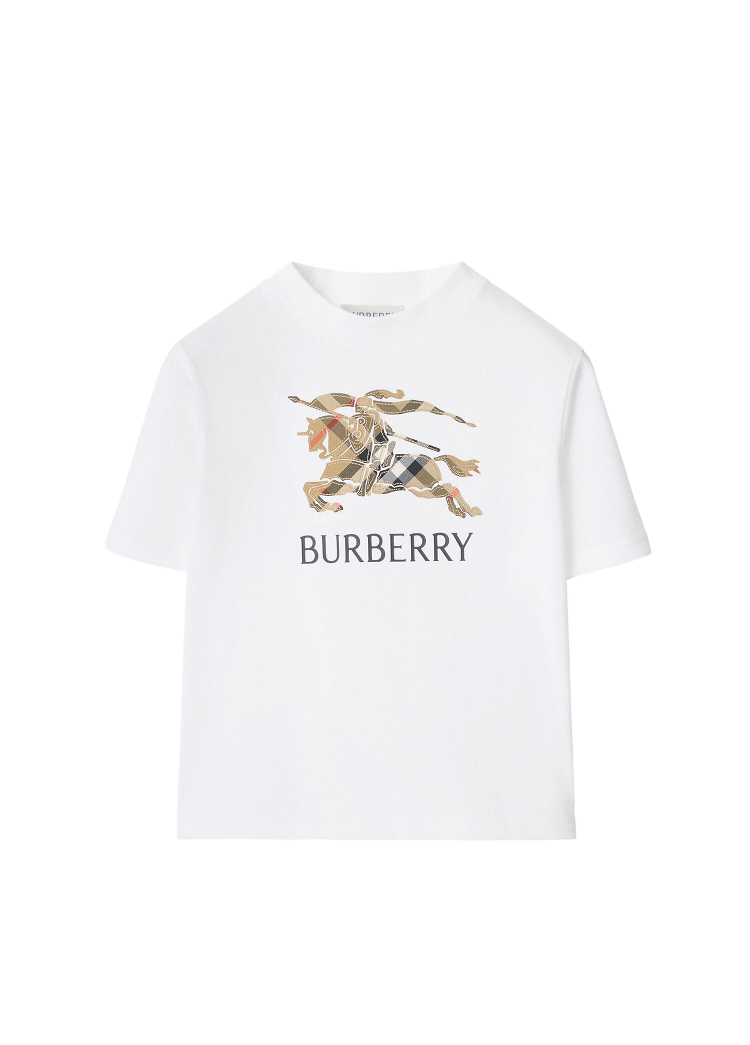 Cedar Beyaz Kısa Kollu Unisex Çocuk T-Shirt