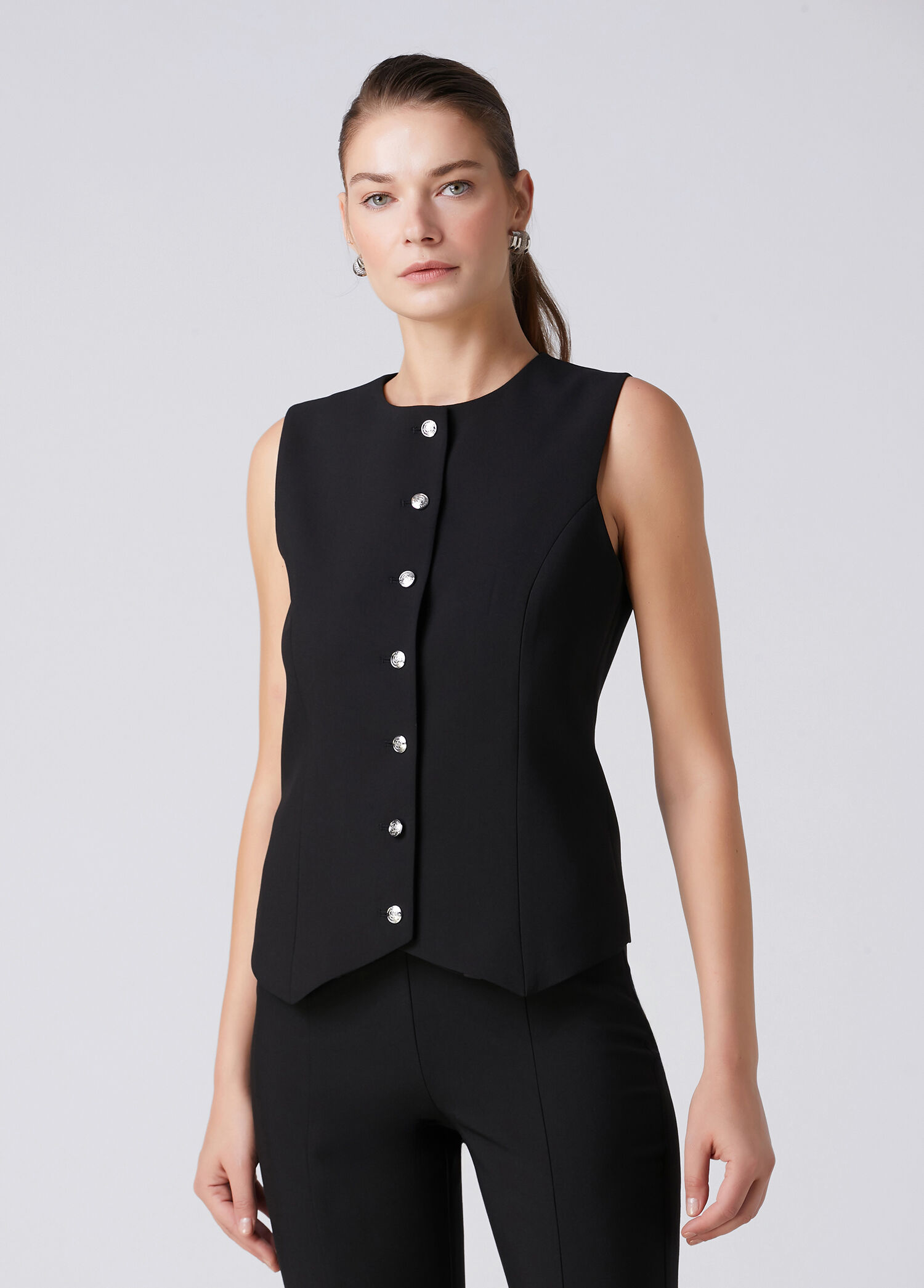 Black Pommel Vest