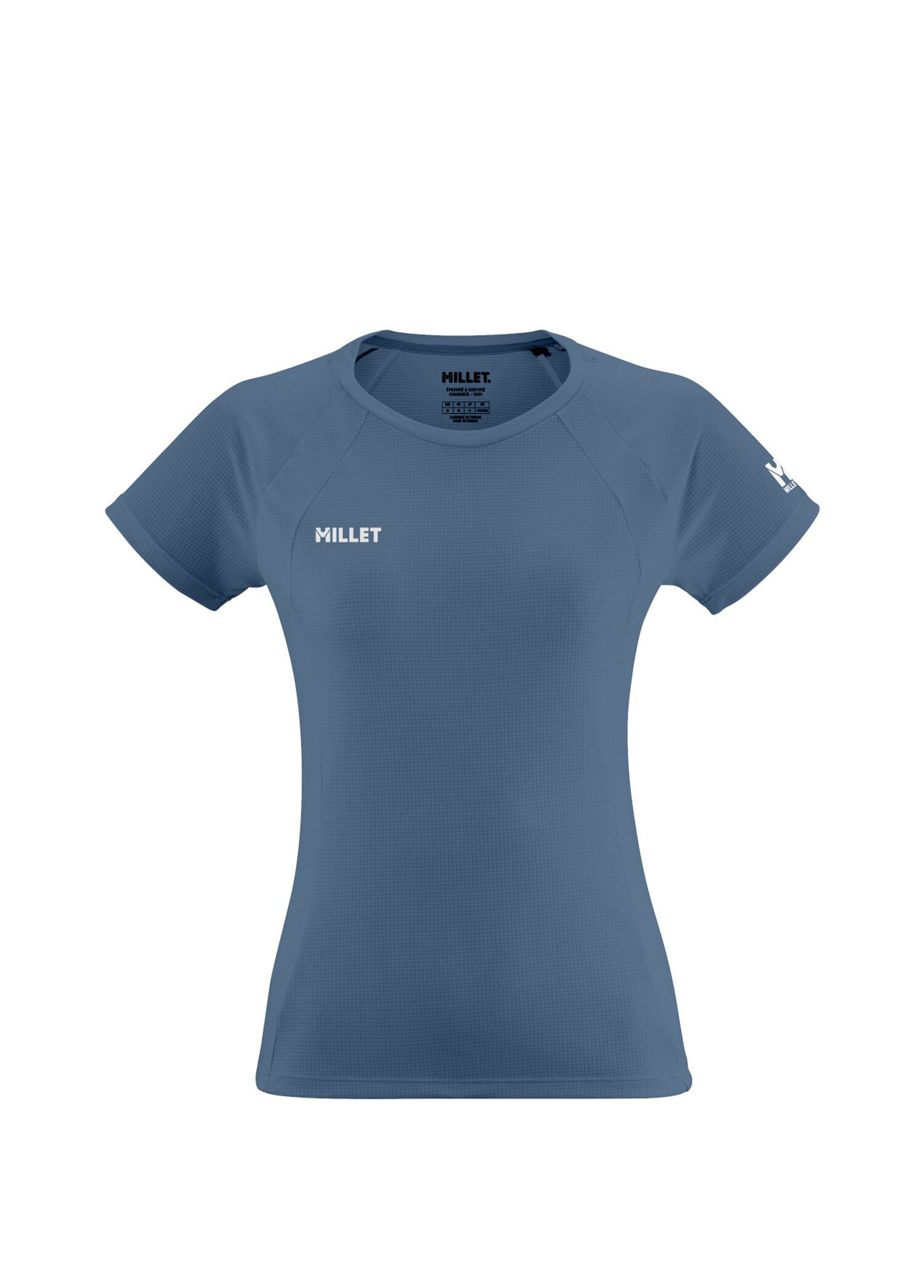 Fusion Mavi Kısa Kollu Kadın Spor T-Shirt MIV10091 QK.999