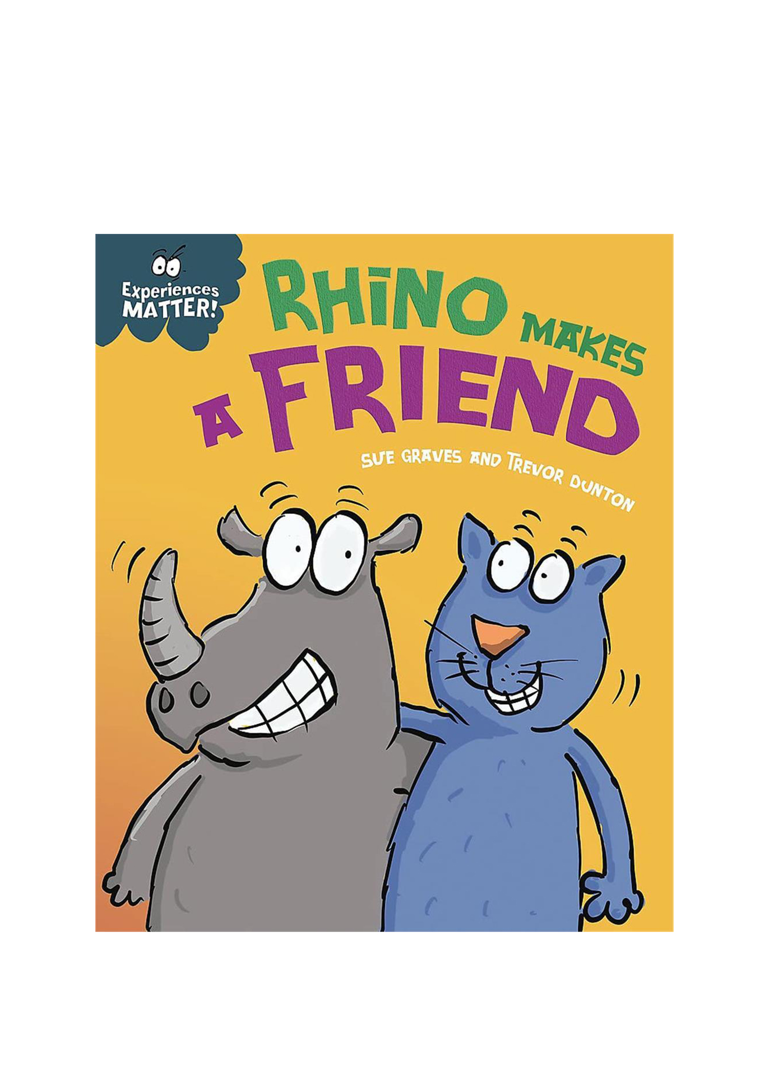 Experiences Matter: Rhino Makes a Friend Çocuk Yabancı Dil Kitabı