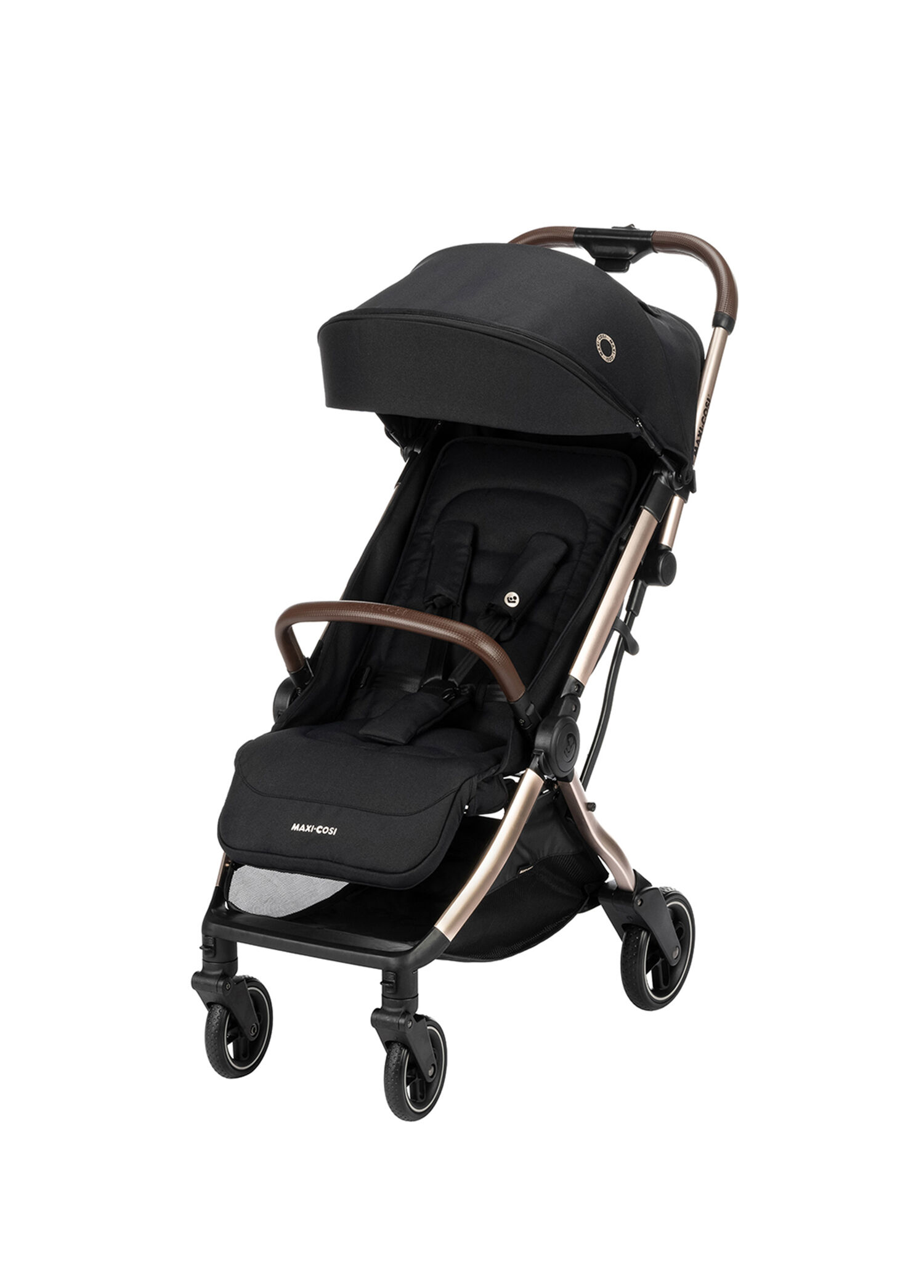 Eva 3 Essesntial Black Otomatik Katlanan Kompakt Bebek Arabası
