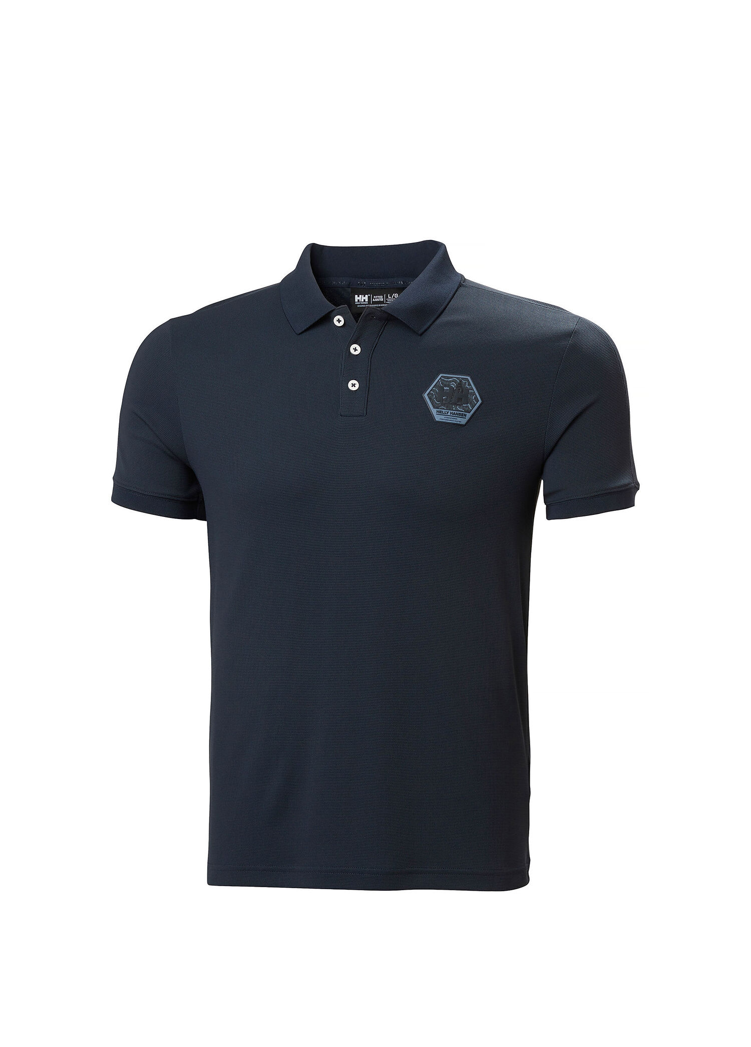 HP Race Pagoda Navy Polo Yaka Kısa Kollu Erkek Spor T-shirt