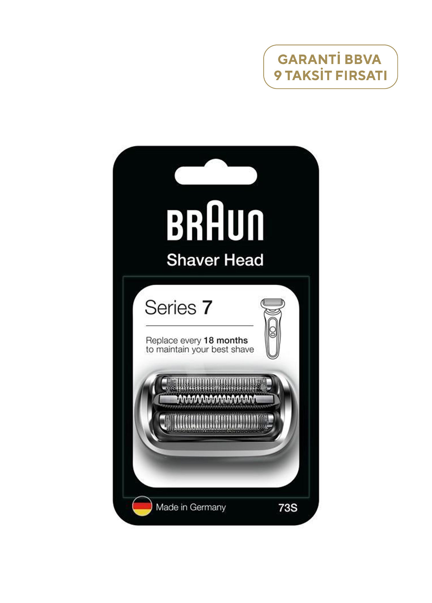Series 7 73S Gümüş Tıraş Makinesi Yedek Başlığı