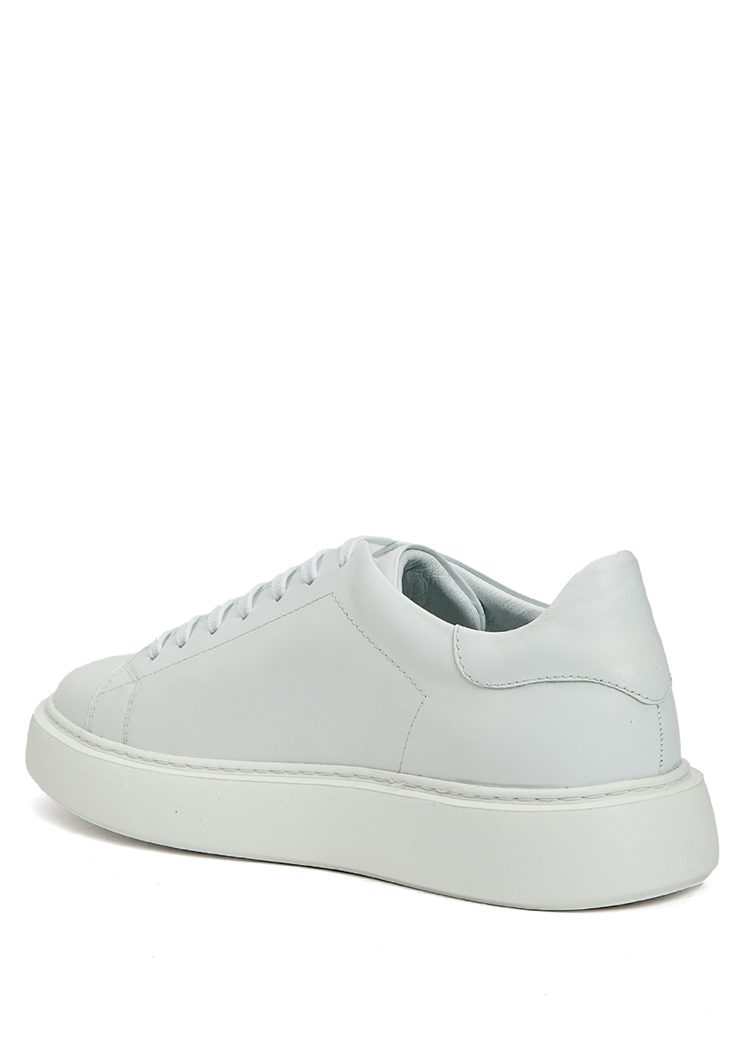 Beyaz Erkek Deri Sneaker_2