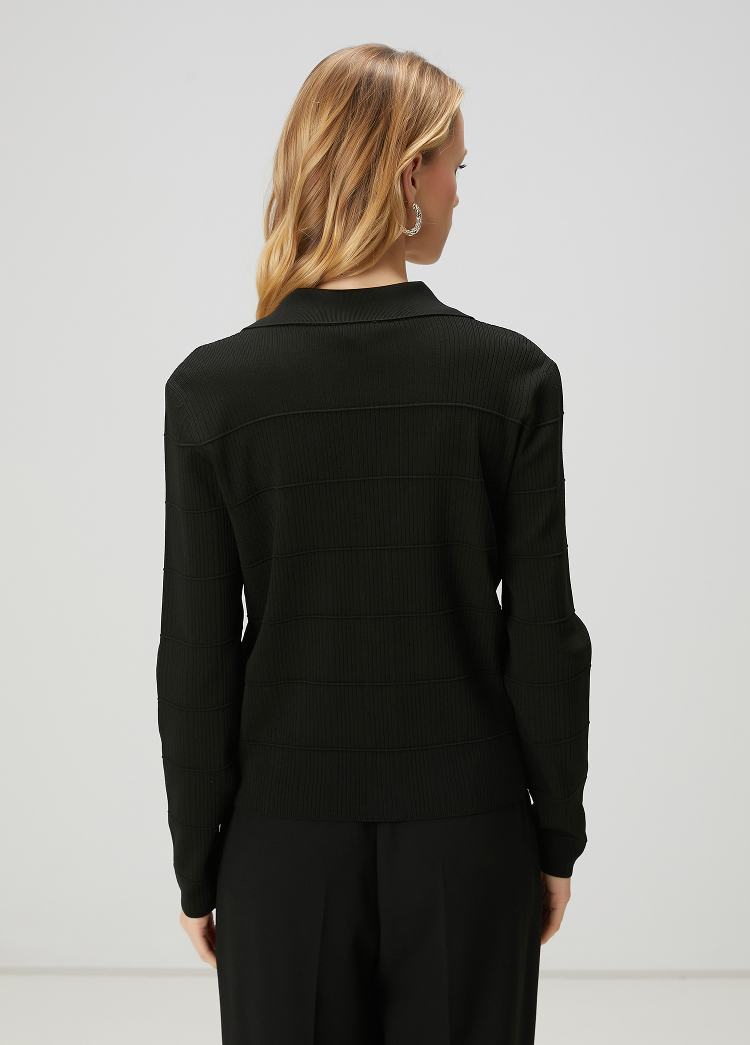 Siyah Polo Hırka_4