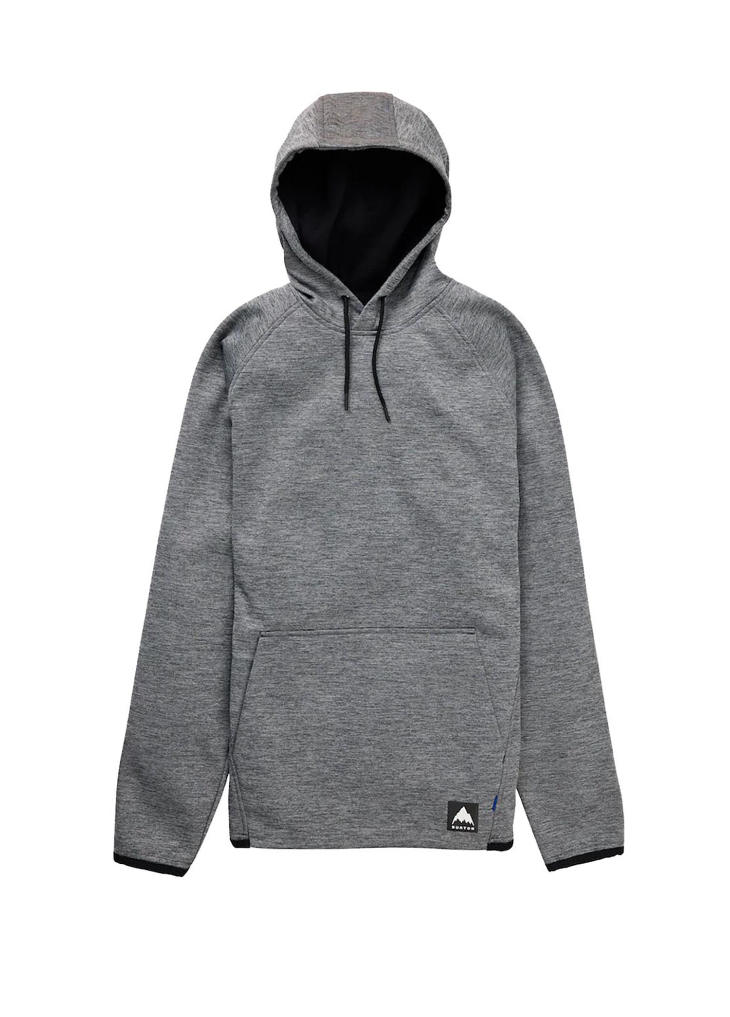 Crown Weatherproof Pullover Gri Polar Kapüşonlu Erkek Spor Sweatshirt