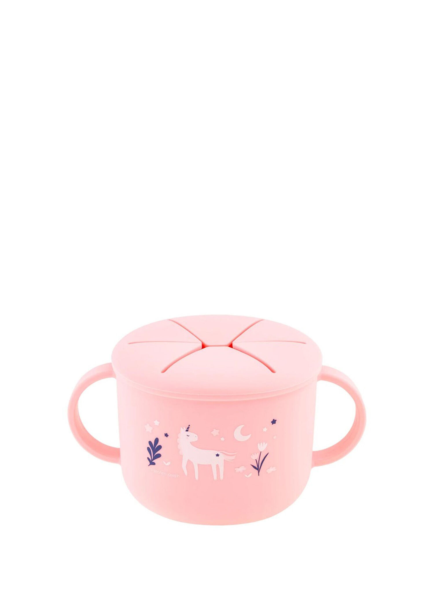 Unicorn Detaylı Pembe Çerez Taşıma Kabı Seti