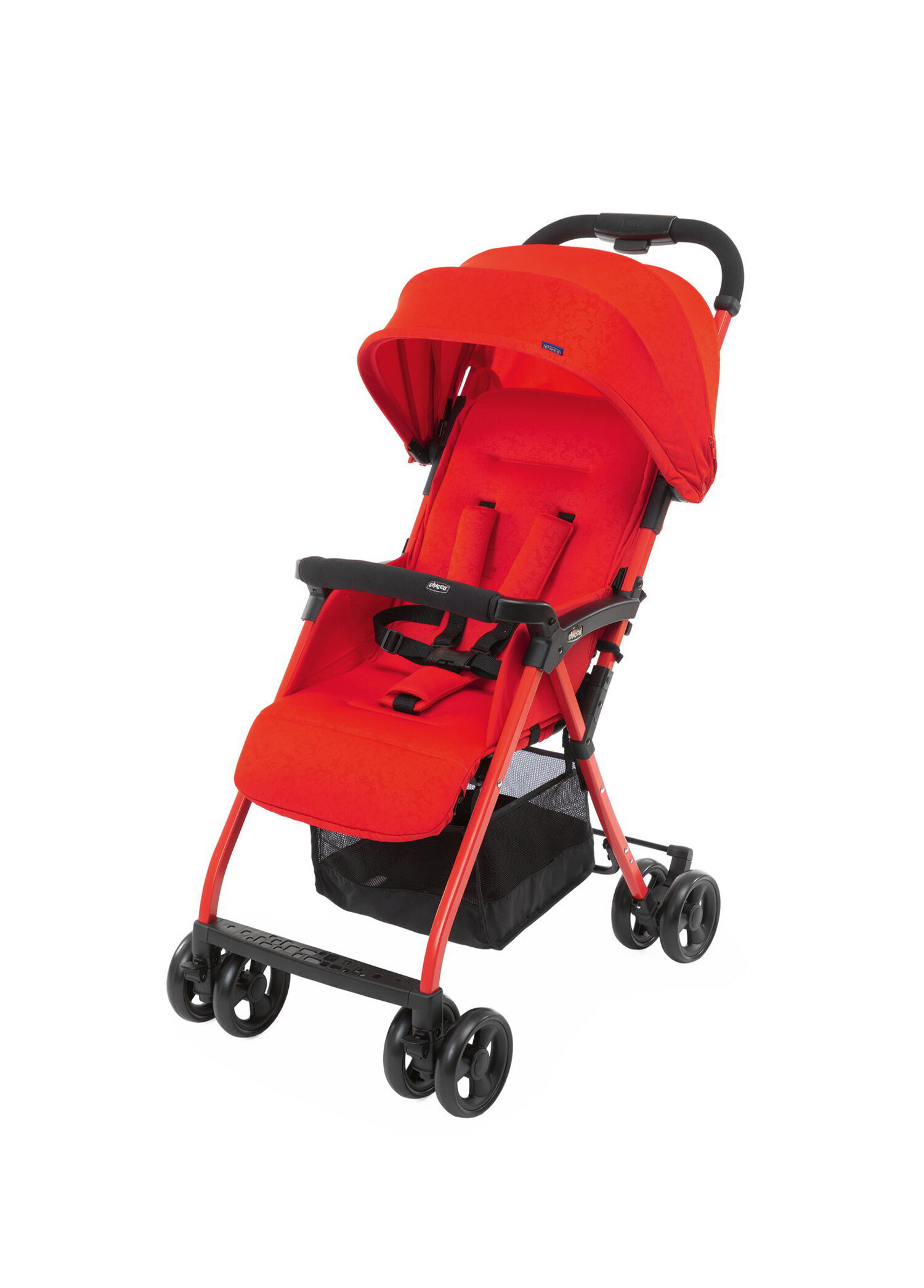 Ohlalà Red Passion 3 Tek Elle Katlanabilen Bebek Arabası