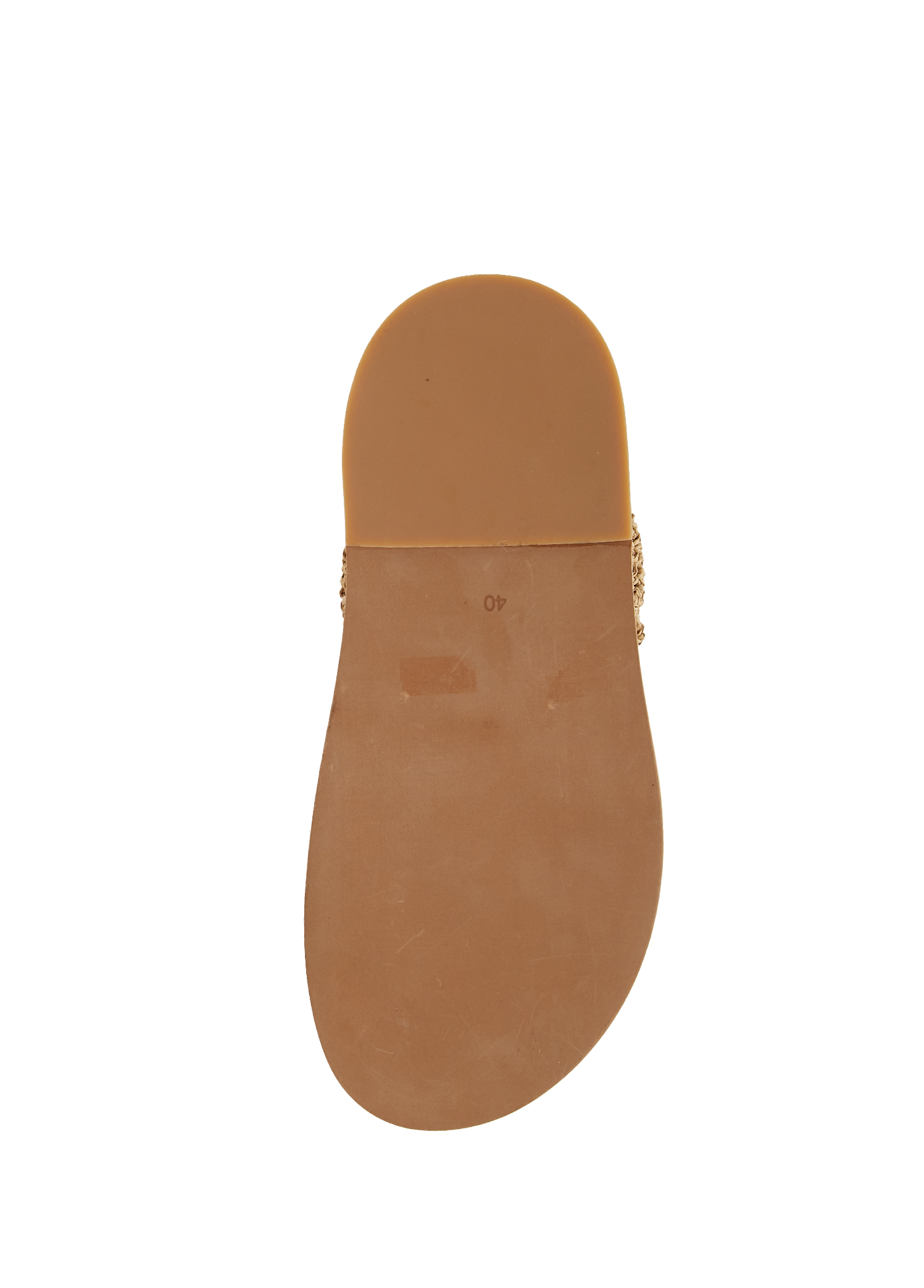 Nude Kadın Deri Terlik_4