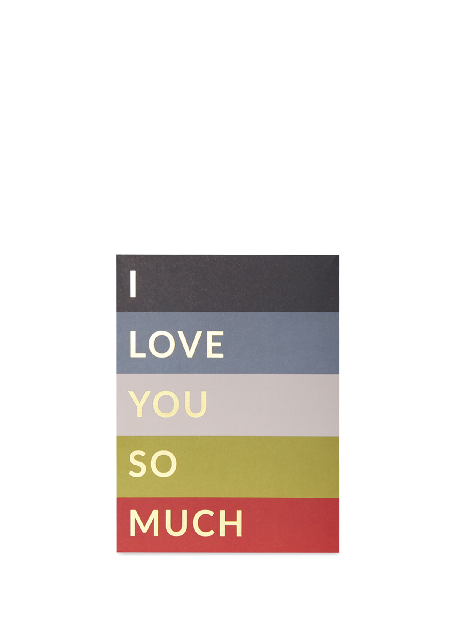 I Love You So Much Tebrik Kartı