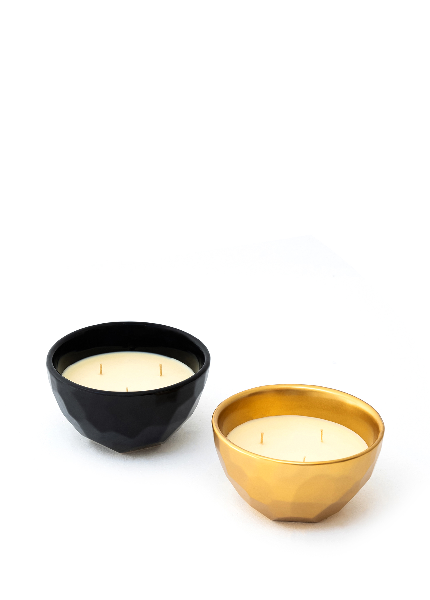 Toi Gold Luxury Candle Floral ve Toı Black Luxury Candle Spicy Woody Kokulu Mum 400 gr