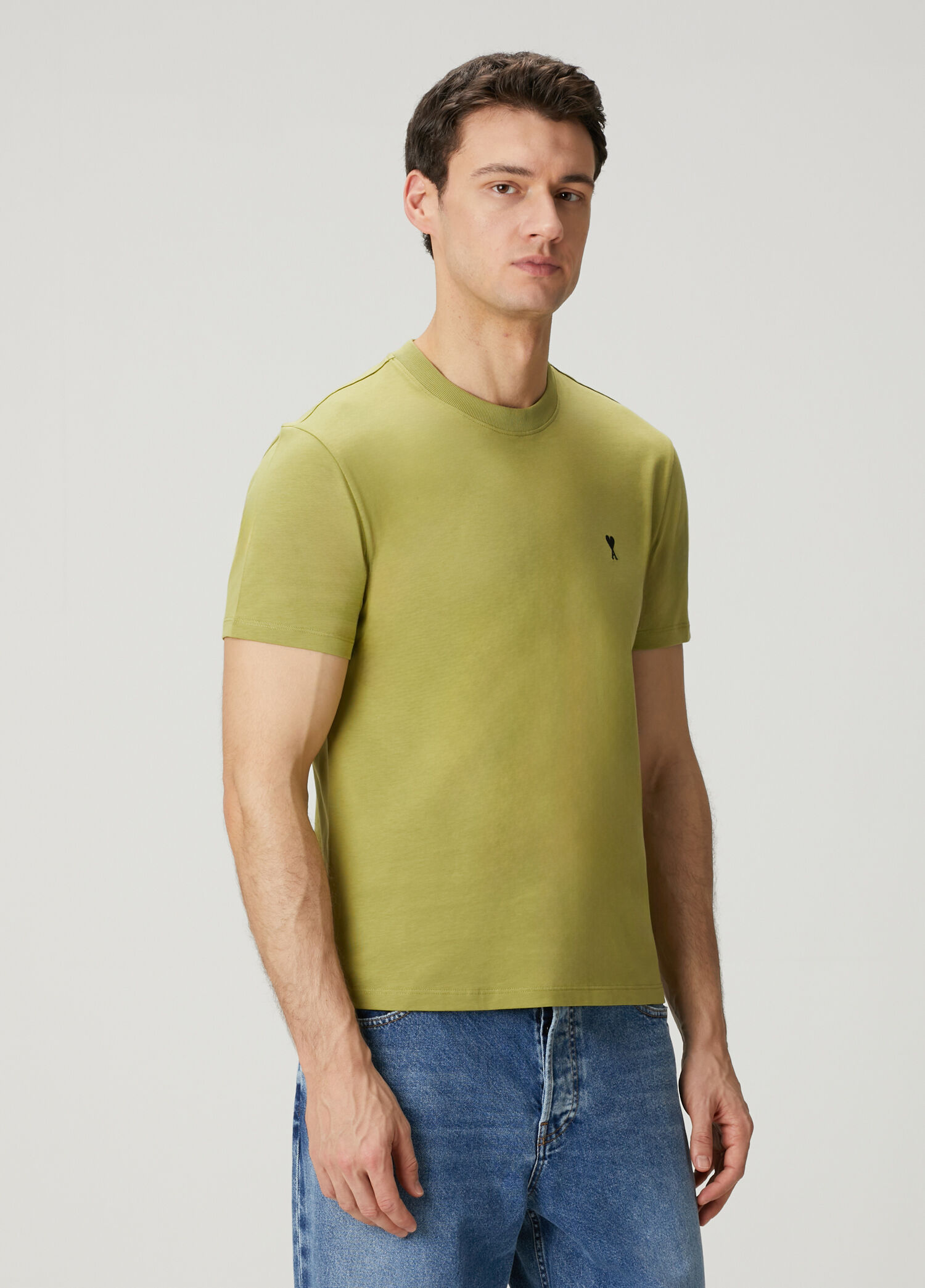 Ami Paris Yeşil Erkek Classic Fit Yeşil T-shirt 1903659 | Beymen