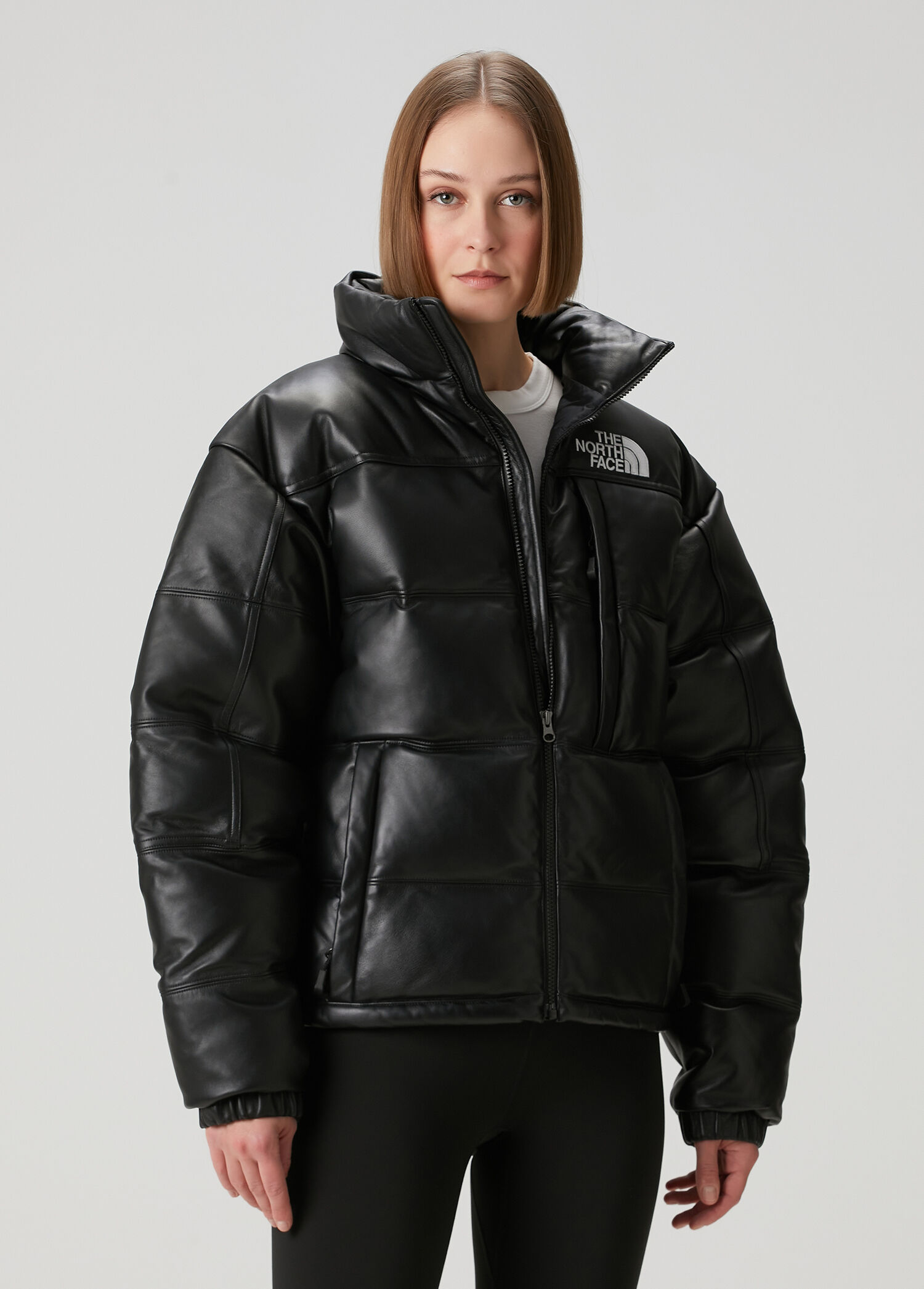 THE NORTH FACE 24インチ The North Face - Leather Pack Summit Siyah Mont - Siyah