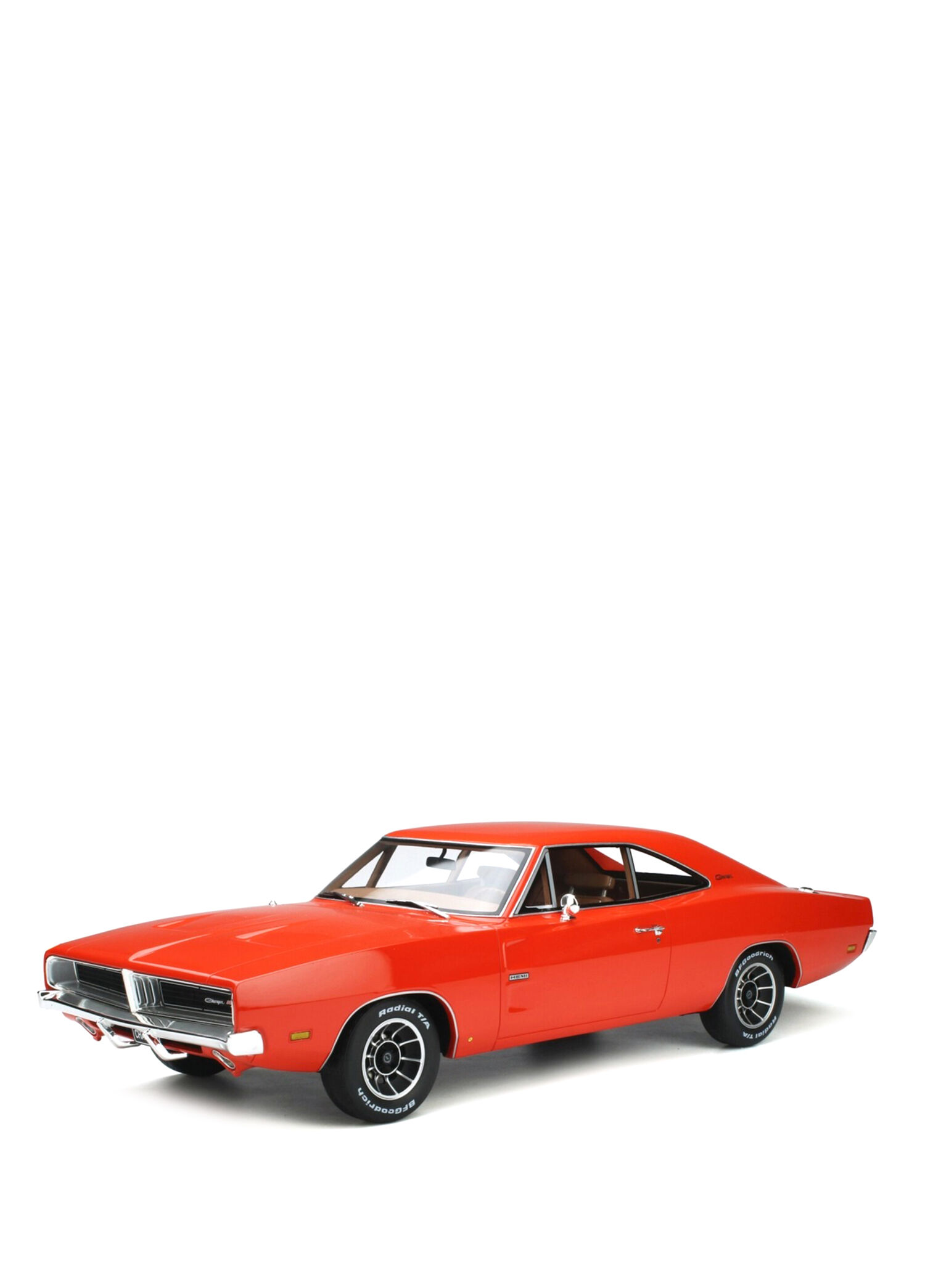 1:12 1969 Dodge Charger Hemir Orange 999 Limitli Model Araba