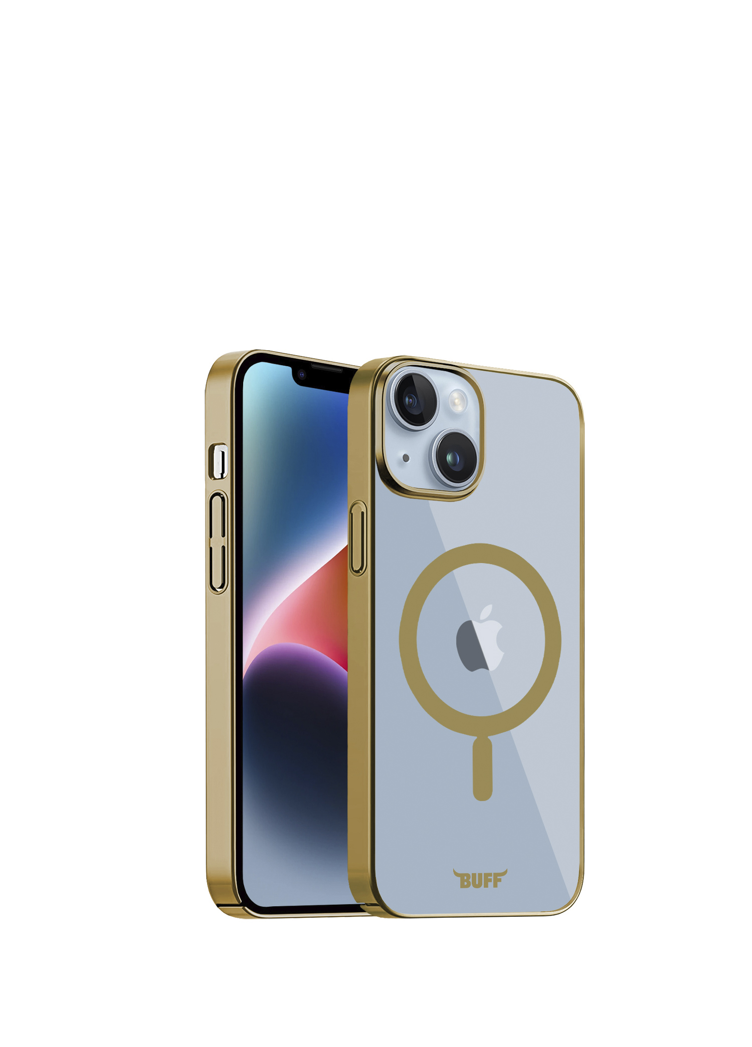 iPhone 14 MagSafe Slim Fit Case Gold Kılıf