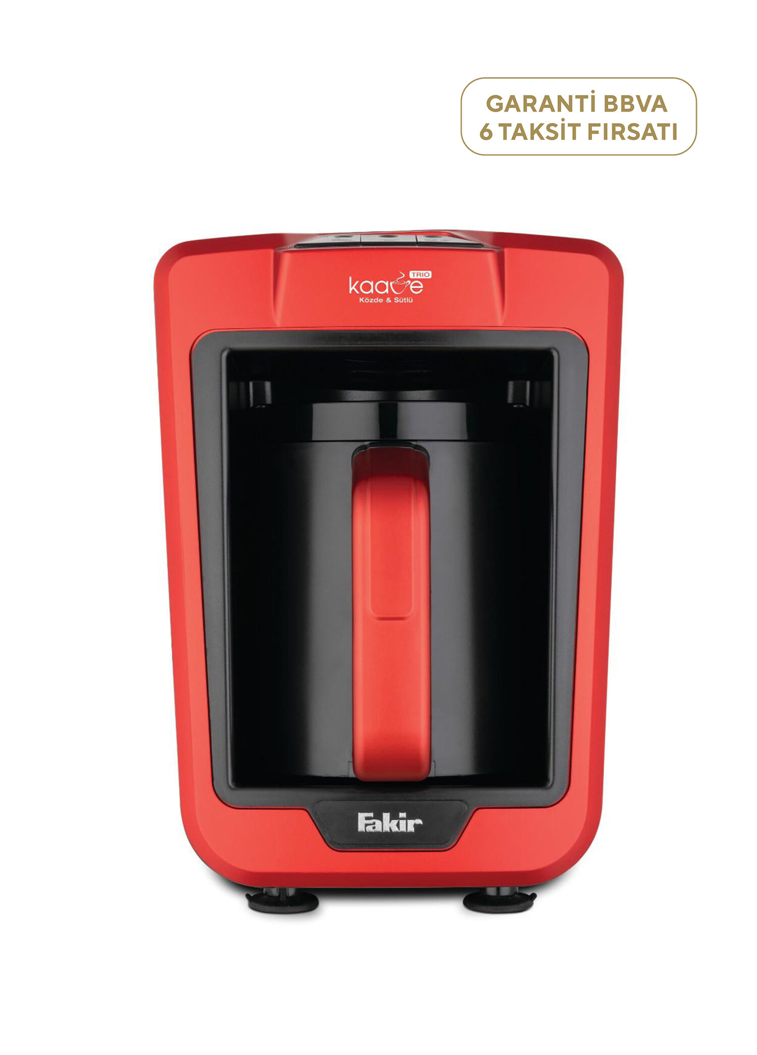 Kaave Trio Rouge Közde Sütlü Türk Kahvesi Makinesi