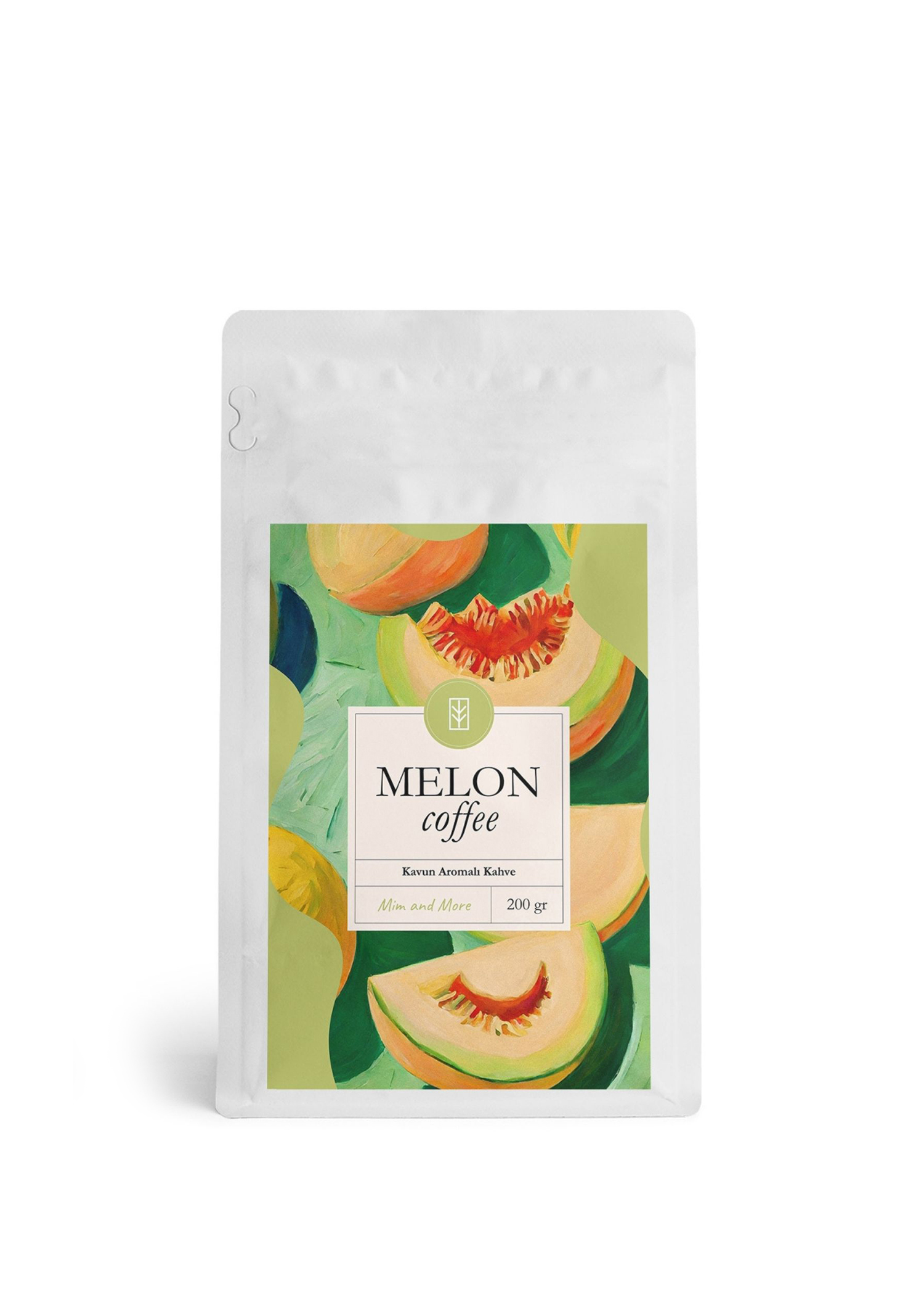 Melon Coffee Kavun Aromalı Filtre Kahve 200 Gr