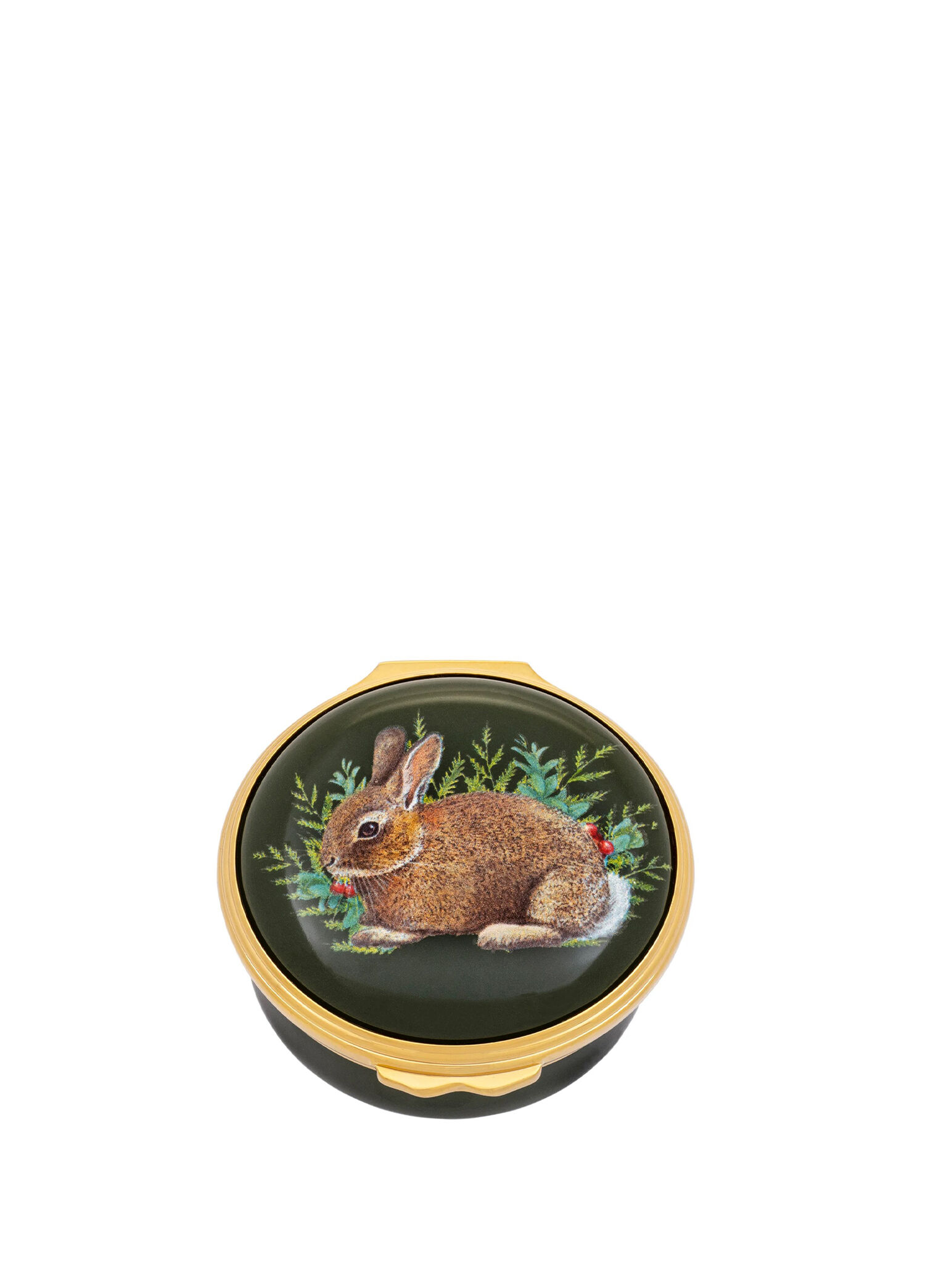 Woodland Wildlife Rabbit Emaye Kutu