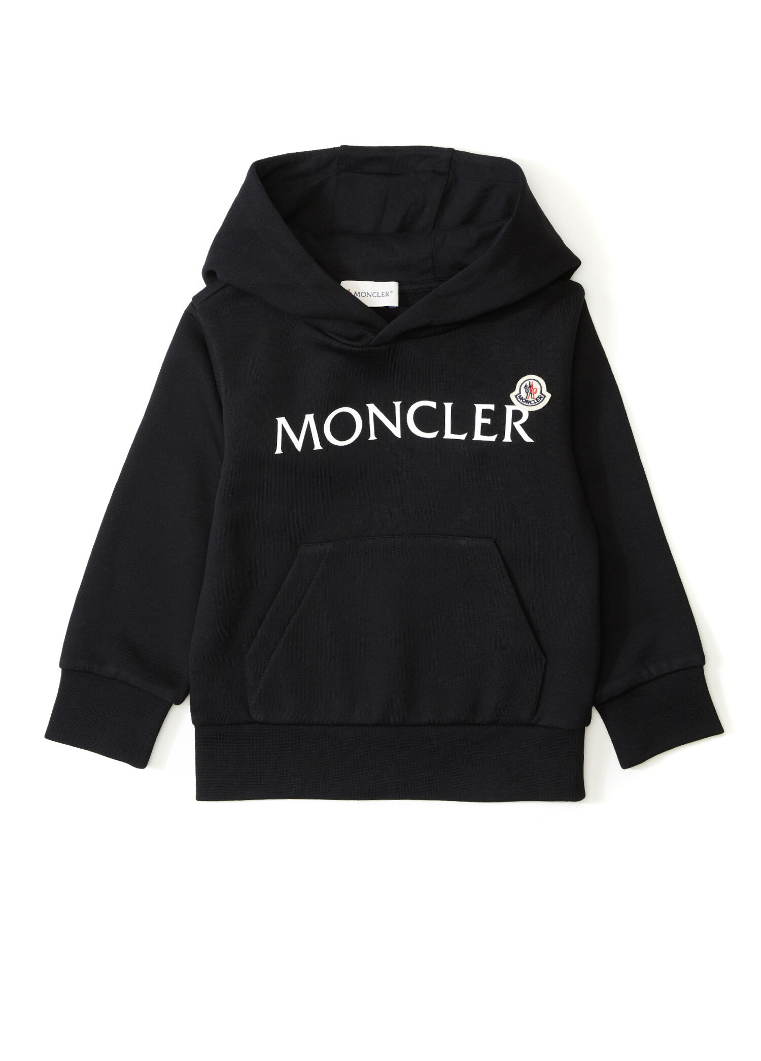 Siyah Kapüşonlu Erkek Çocuk Sweatshirt