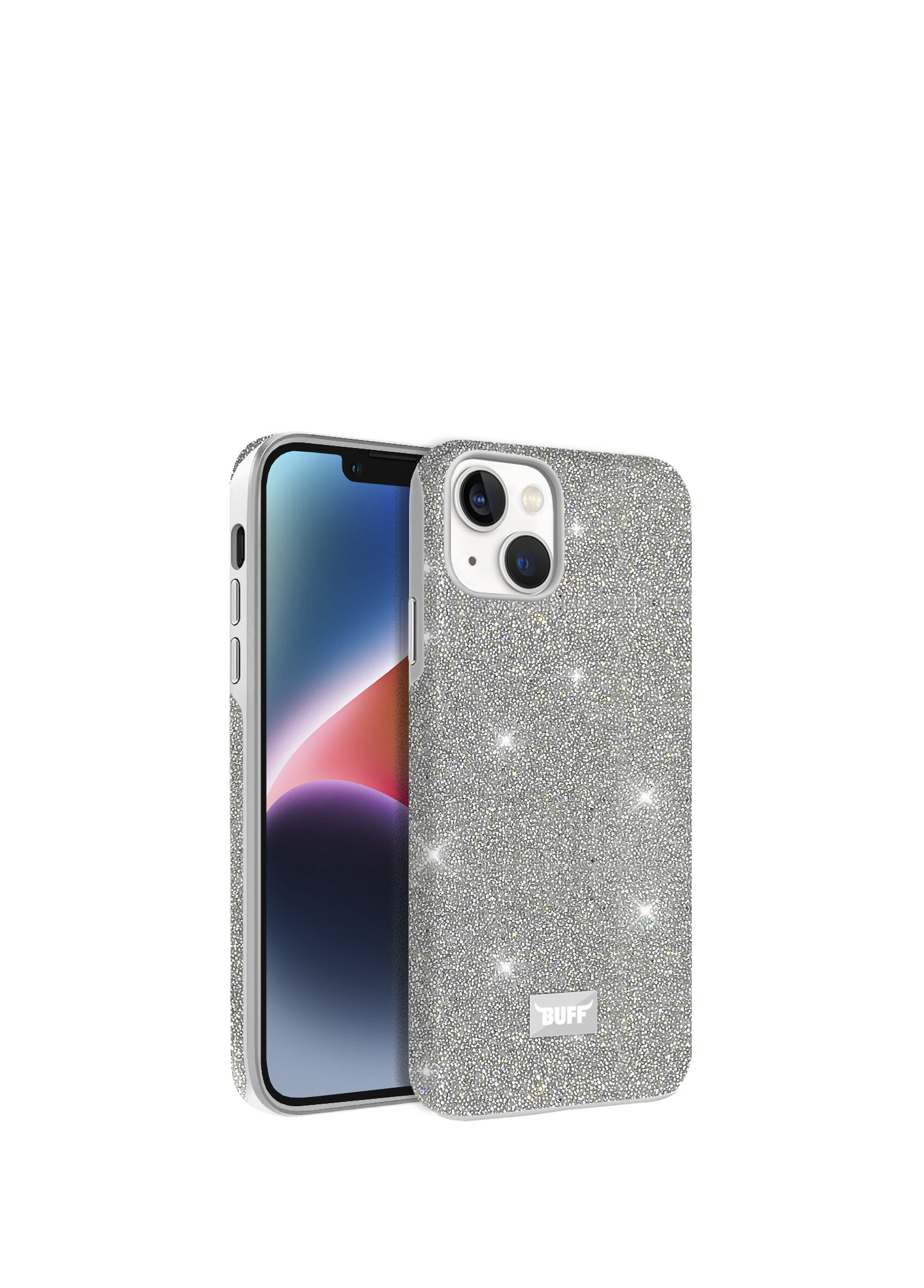 iPhone 14 Diamond Series Light Silver Kılıf