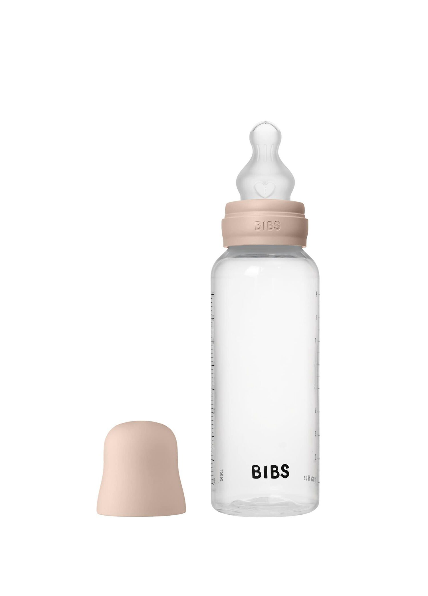 Baby PP Bottle Blush Pembe 6+ Ay Anti-Kolik Yavaş Akış Silikon Uçlu Biberon 270 ml