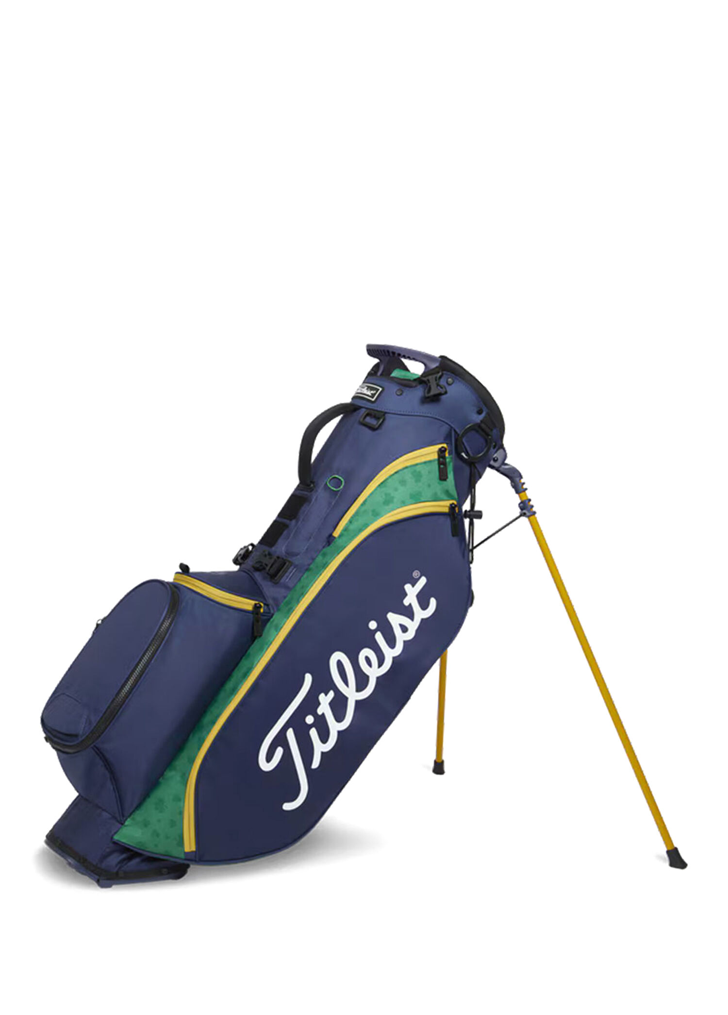 Shamrock Players 4  Lacivert Yeşil Altın Golf Çantası TB23SX4SH-437